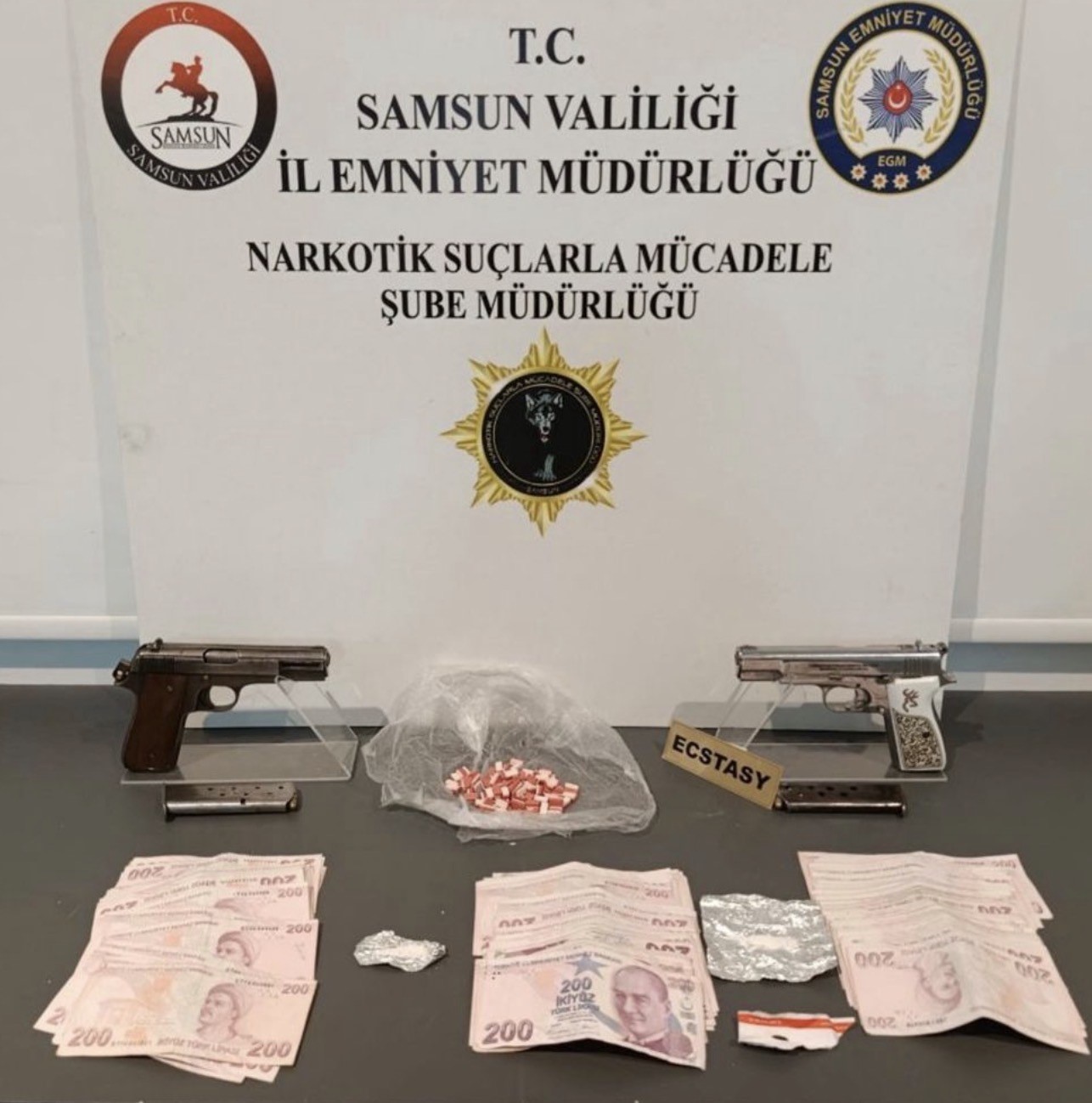 Samsun’da zehir tacirlerine darbe: 7 kişi yakalandı
