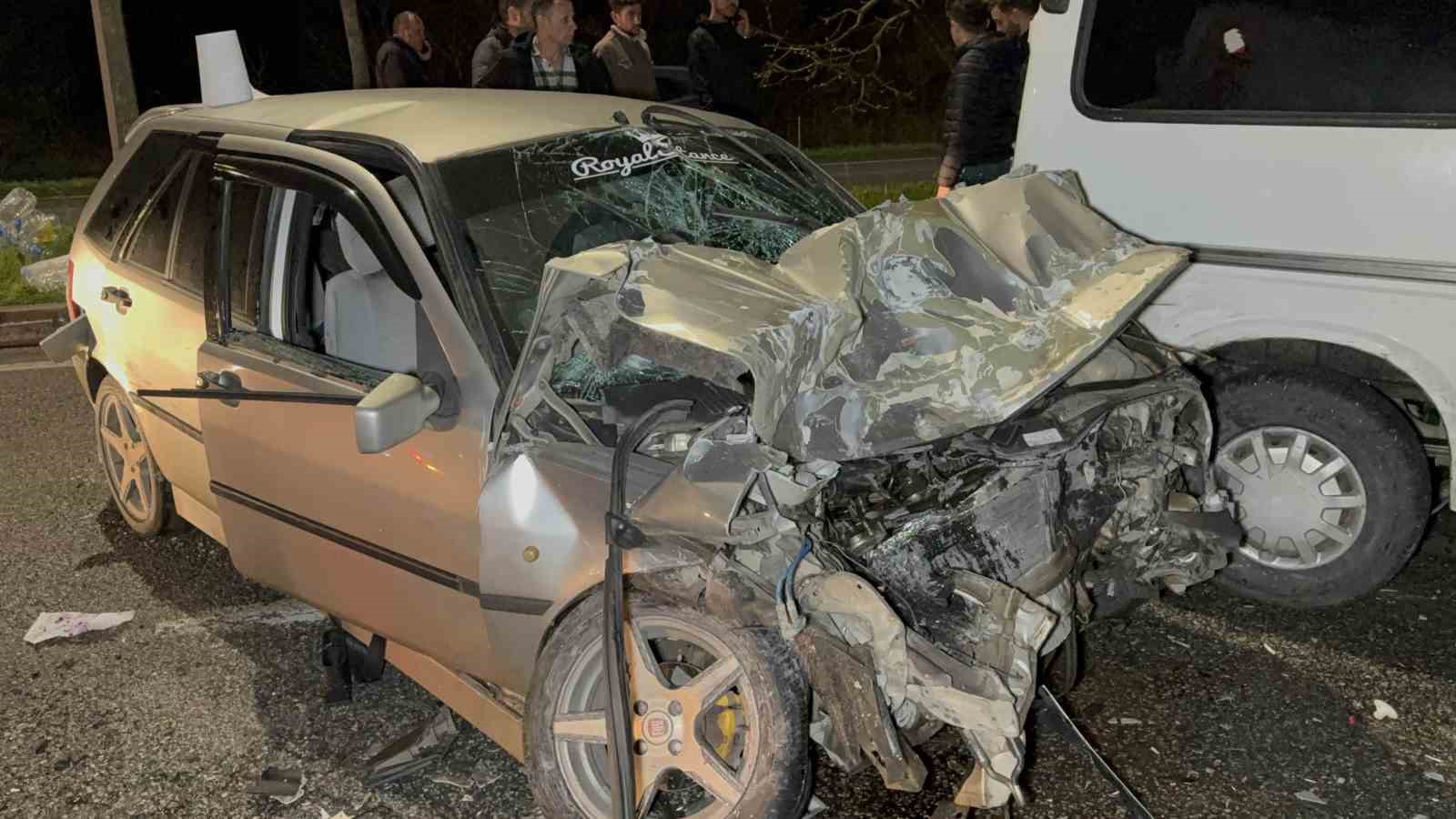 Samsun’da zincirleme trafik kazası: 6 yaralı

