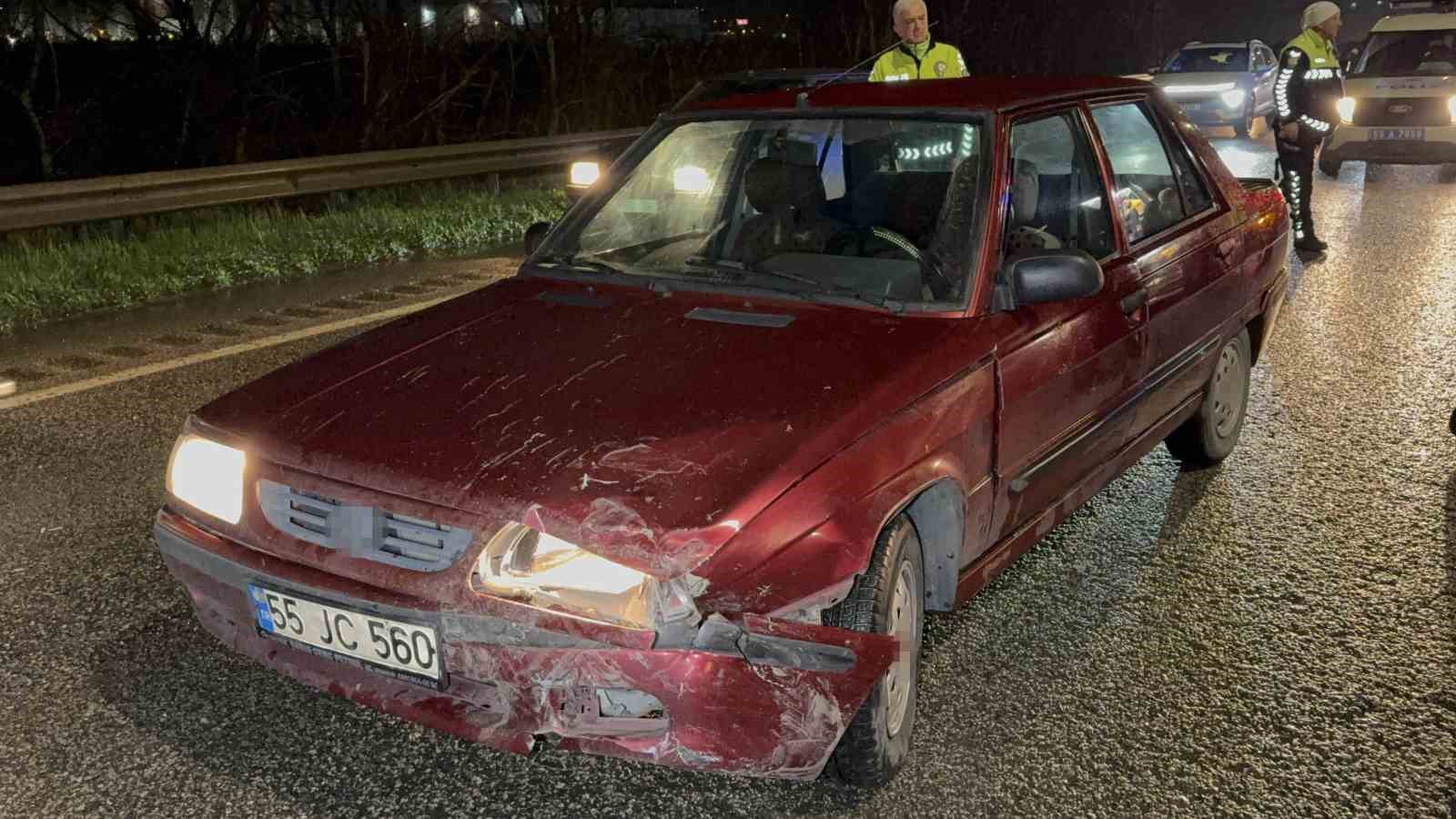 Samsun’da zincirleme trafik kazası: 6 yaralı
