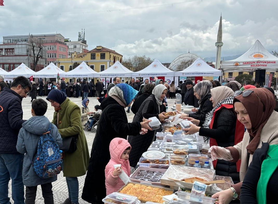 Samsun’dan Gazze’ye vicdan köprüsü
