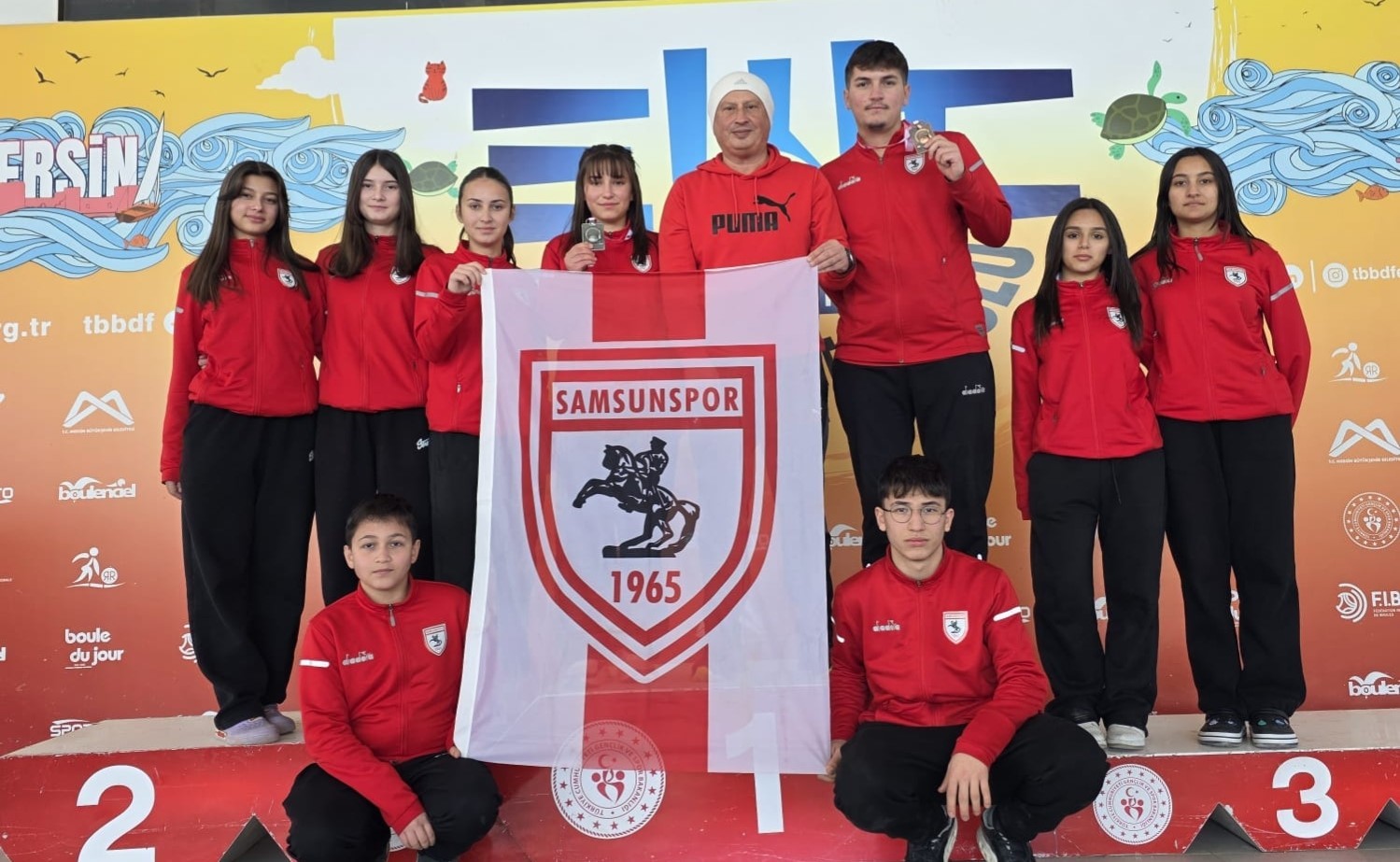 Samsunspor Bocce takımı başarıya doymuyor

