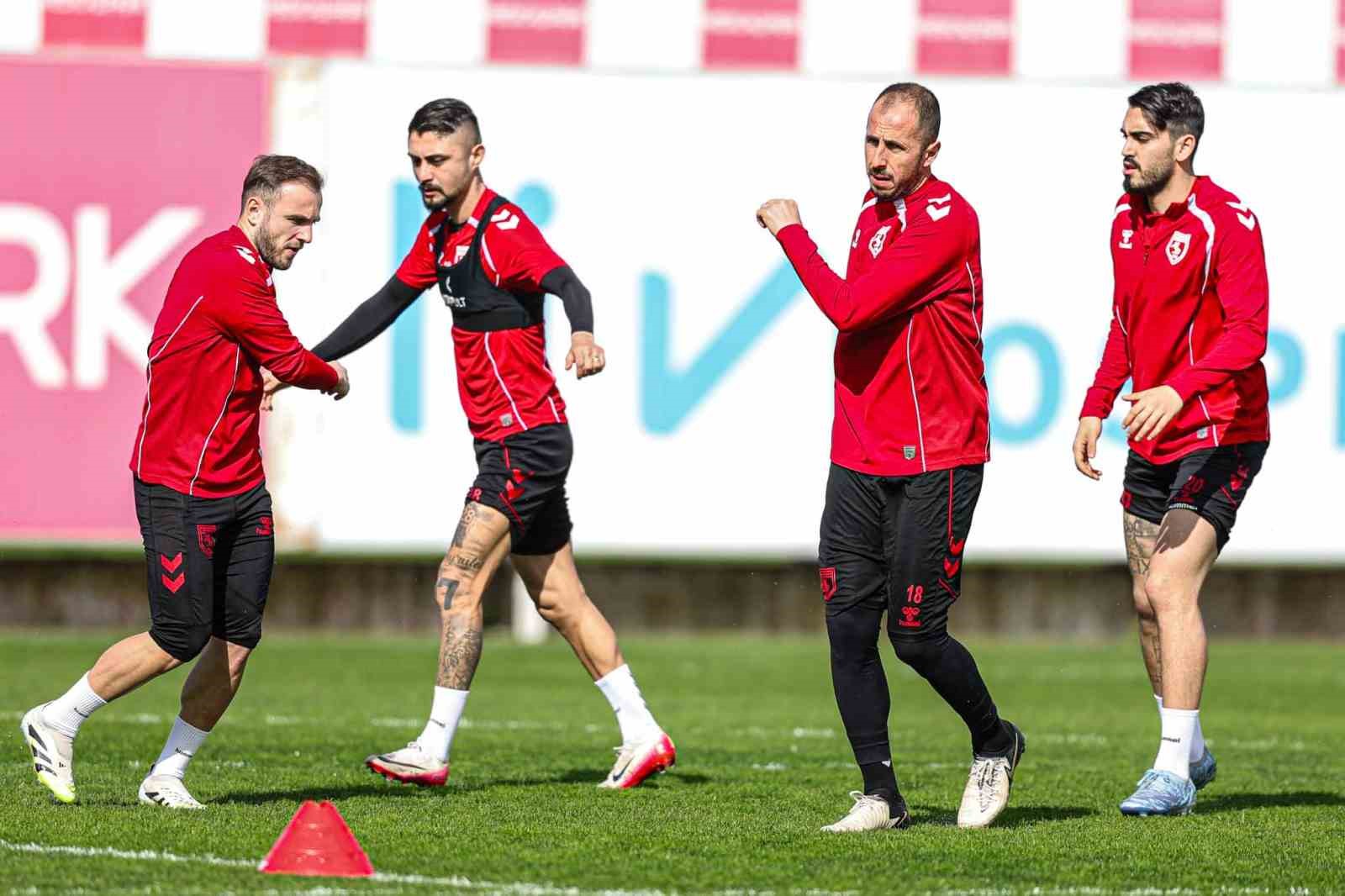 Samsunspor, KF Shkndija maçı hazırlıklarını tamamladı
