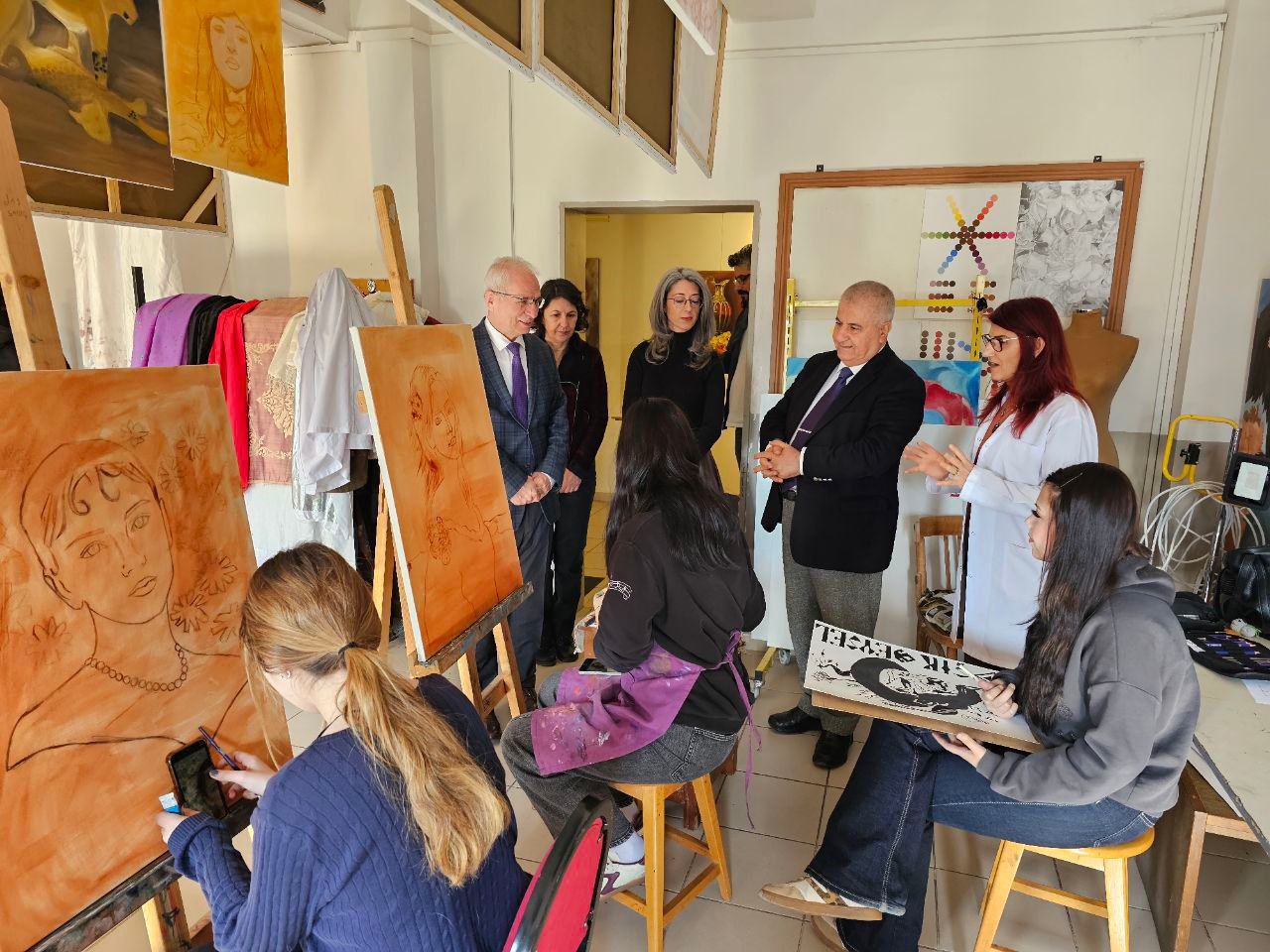 Sanatın kalbi Güzel Sanatlar Lisesi’nde attı
