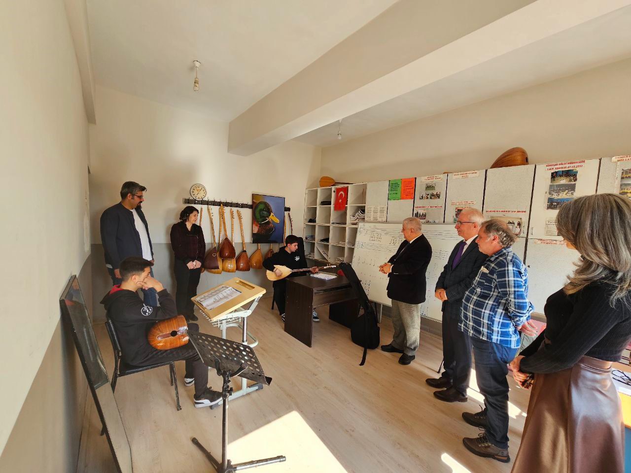 Sanatın kalbi Güzel Sanatlar Lisesi’nde attı
