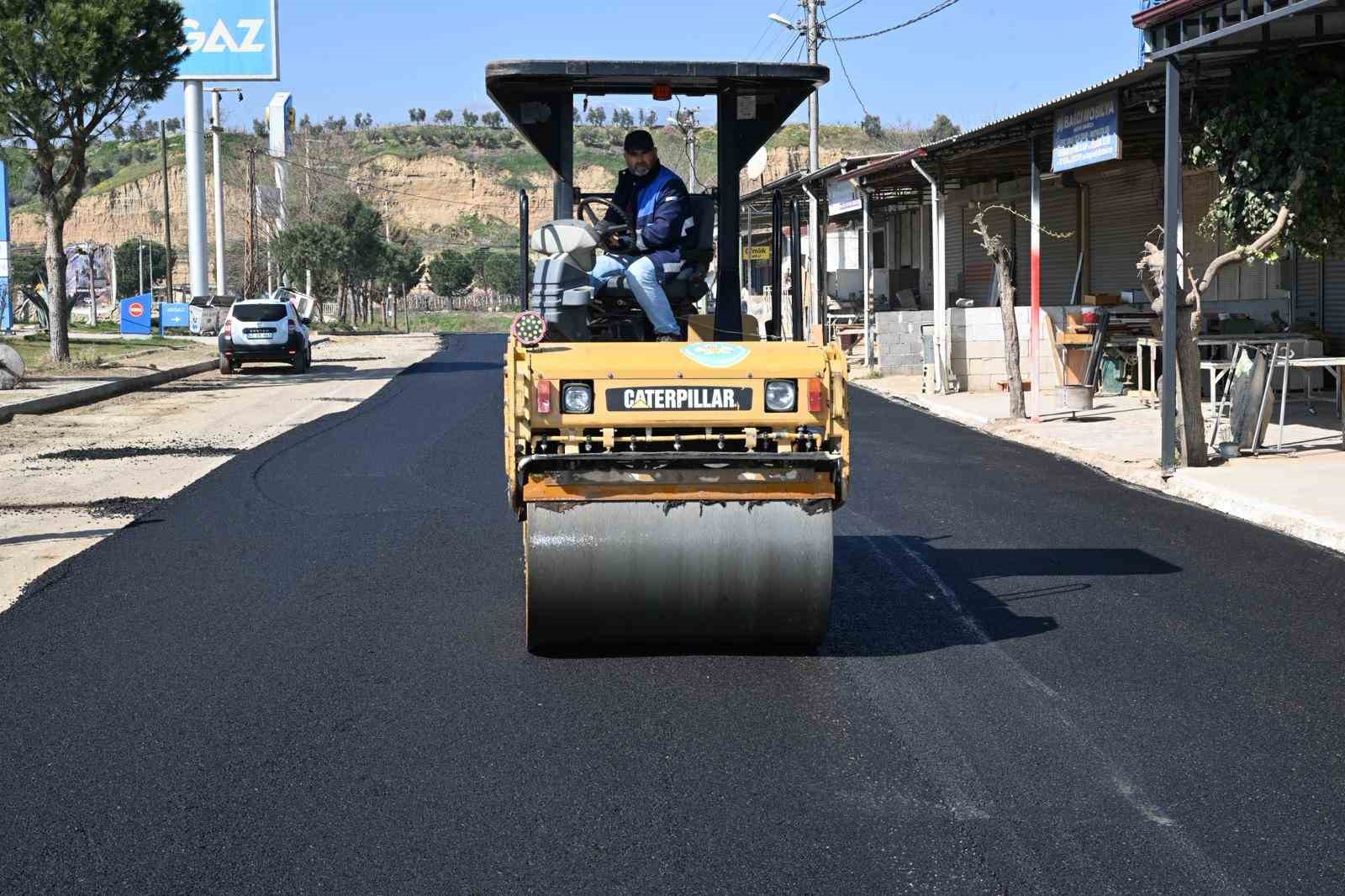 Sanayi sitesinin 10 yıllık yol sorunu bitiyor
