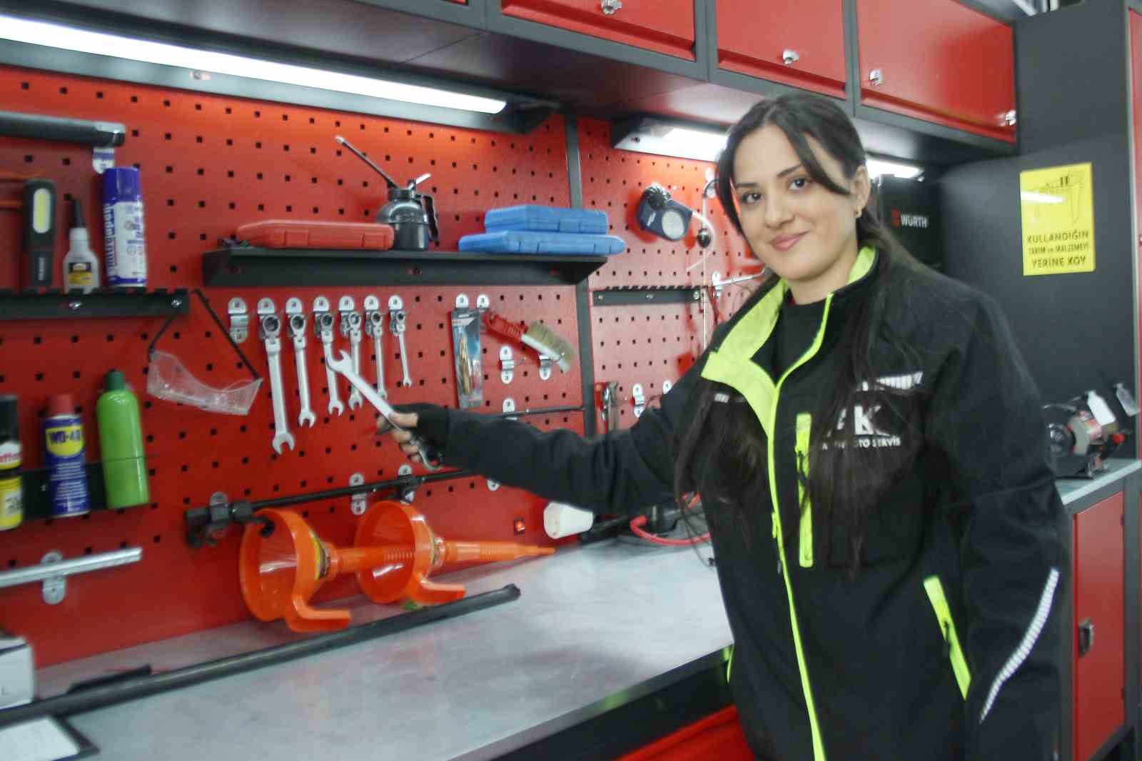 Sanayinin ’Meryem Usta’sı hayaline kavuştu, artık işinin patronu
