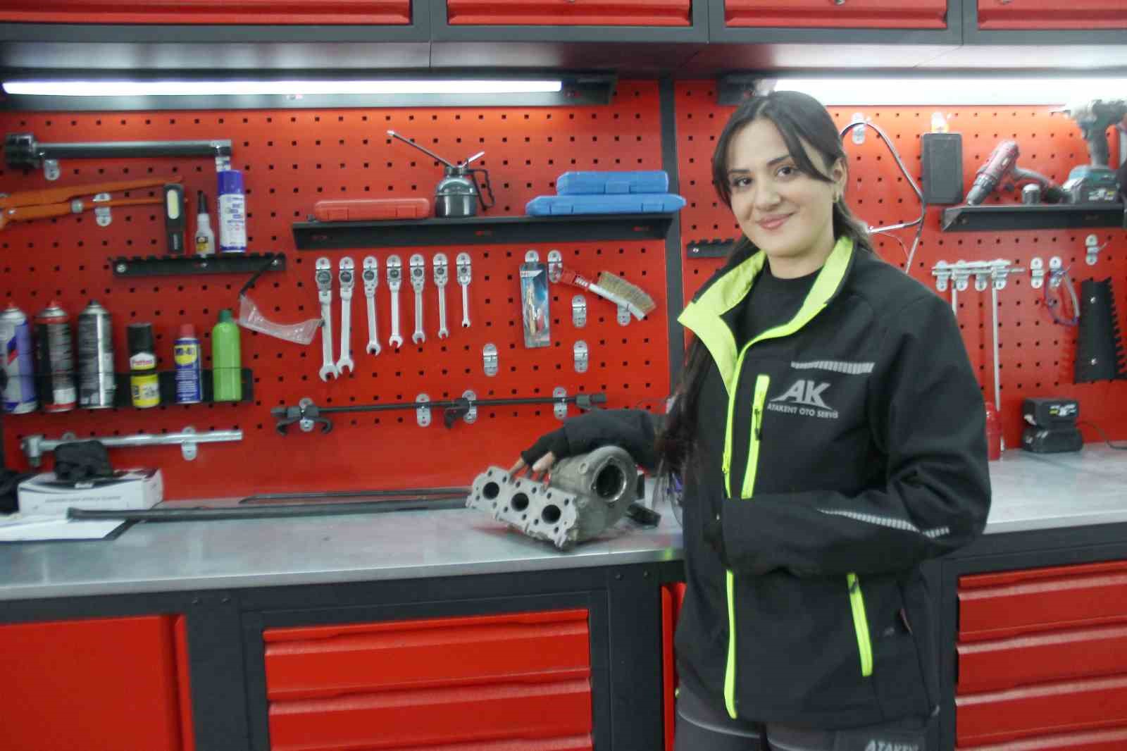 Sanayinin ’Meryem Usta’sı hayaline kavuştu, artık işinin patronu
