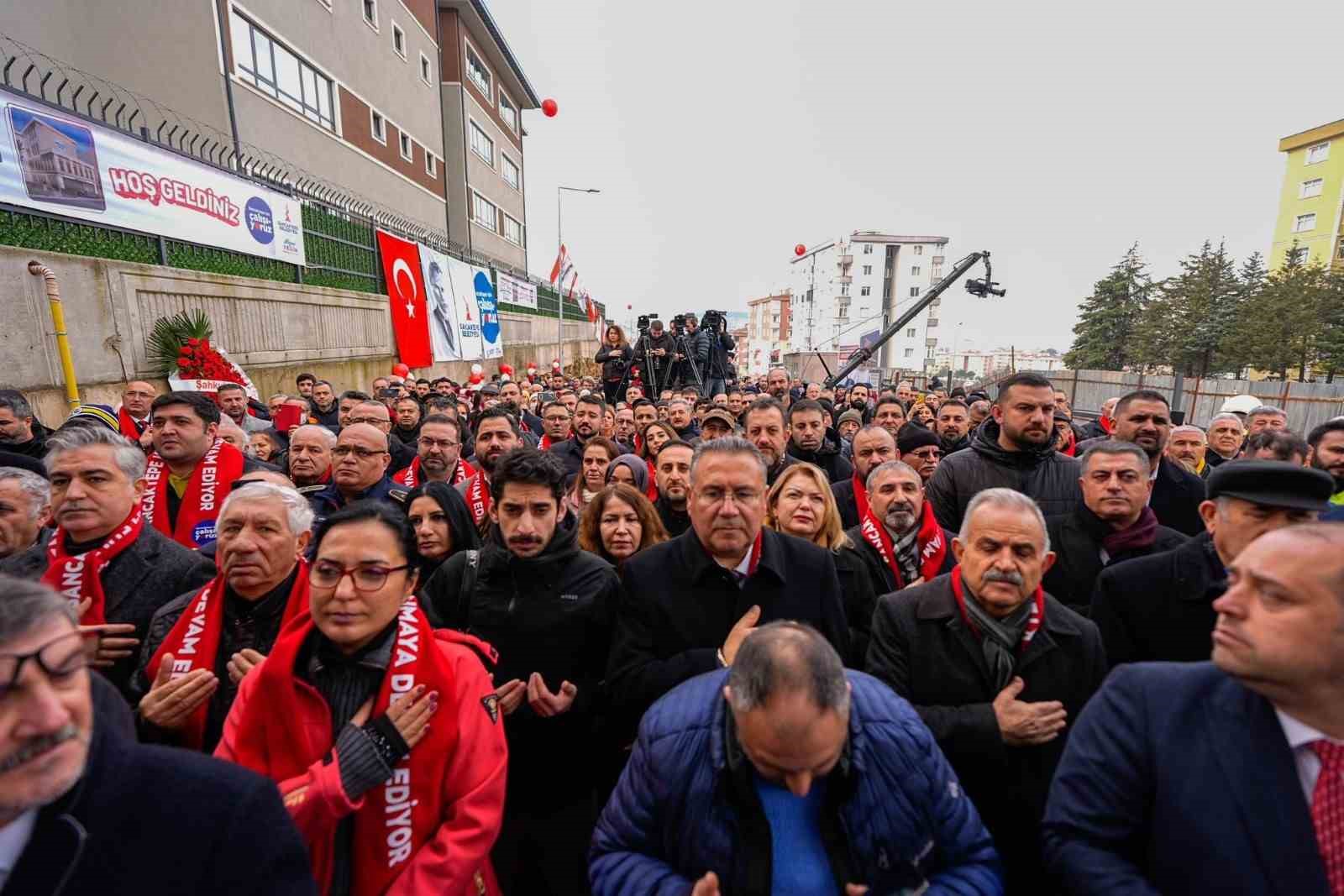 Sancaktepe’de Fatih Mahallesi Cemevi’nin temeli atıldı

