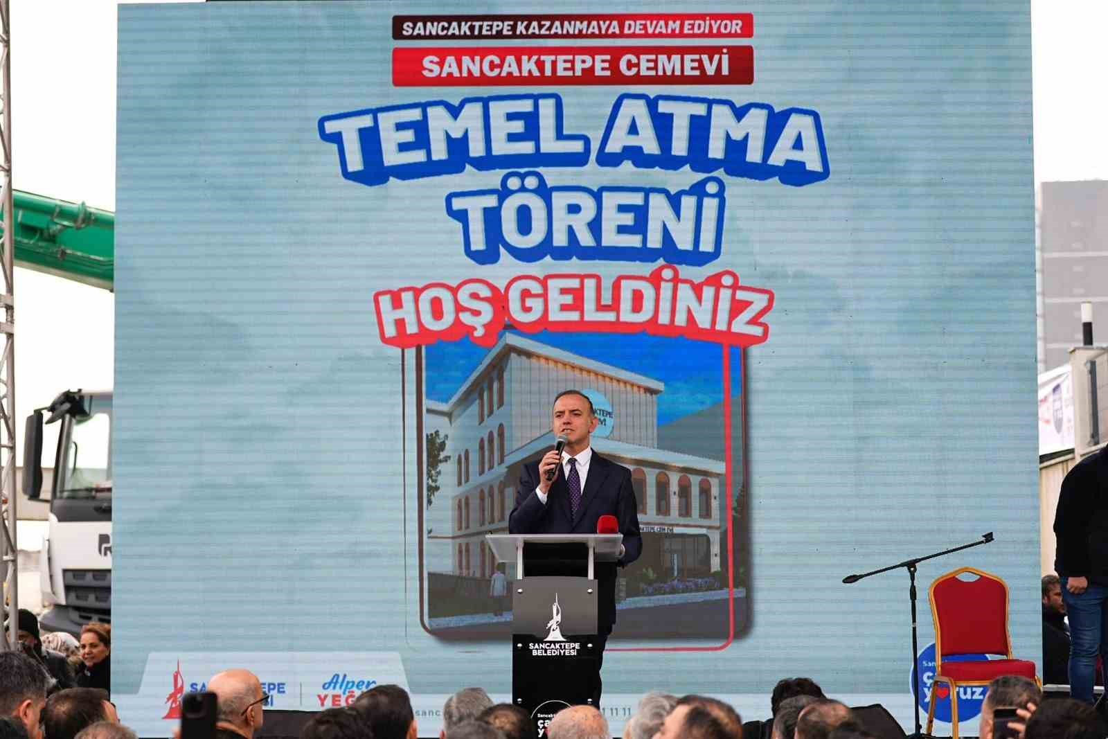 Sancaktepe’de Fatih Mahallesi Cemevi’nin temeli atıldı
