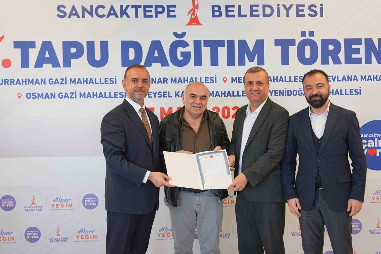 Sancaktepe’de tapu sorunları tüm hızıyla çözülmeye devam ediyor
