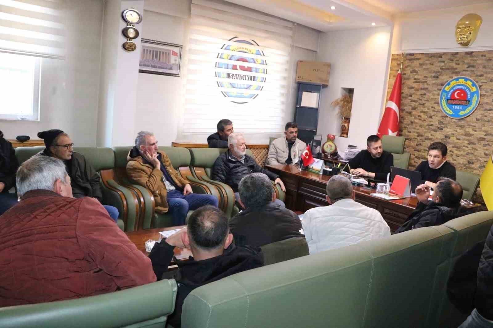 Sandıklı’da şeker pancarı ekim kotasına ilave yapıldı
