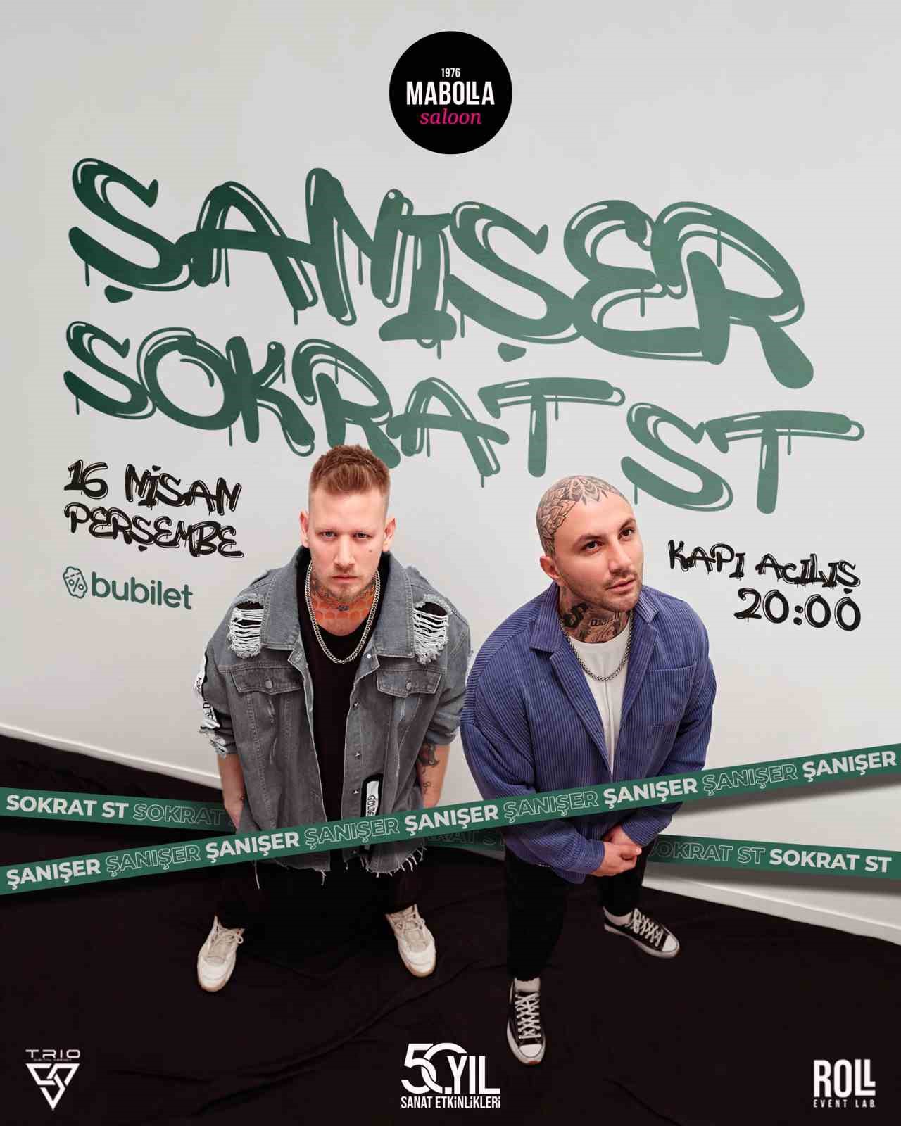 Şanışer ve Sokrat St, 16 Nisan’da Mabolla’da
