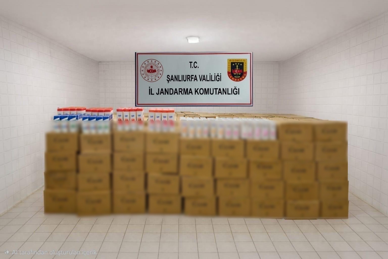 Şanlıurfa’da 1,2 milyon lira değerinde sahte şampuan ele geçirildi: 3 gözaltı
