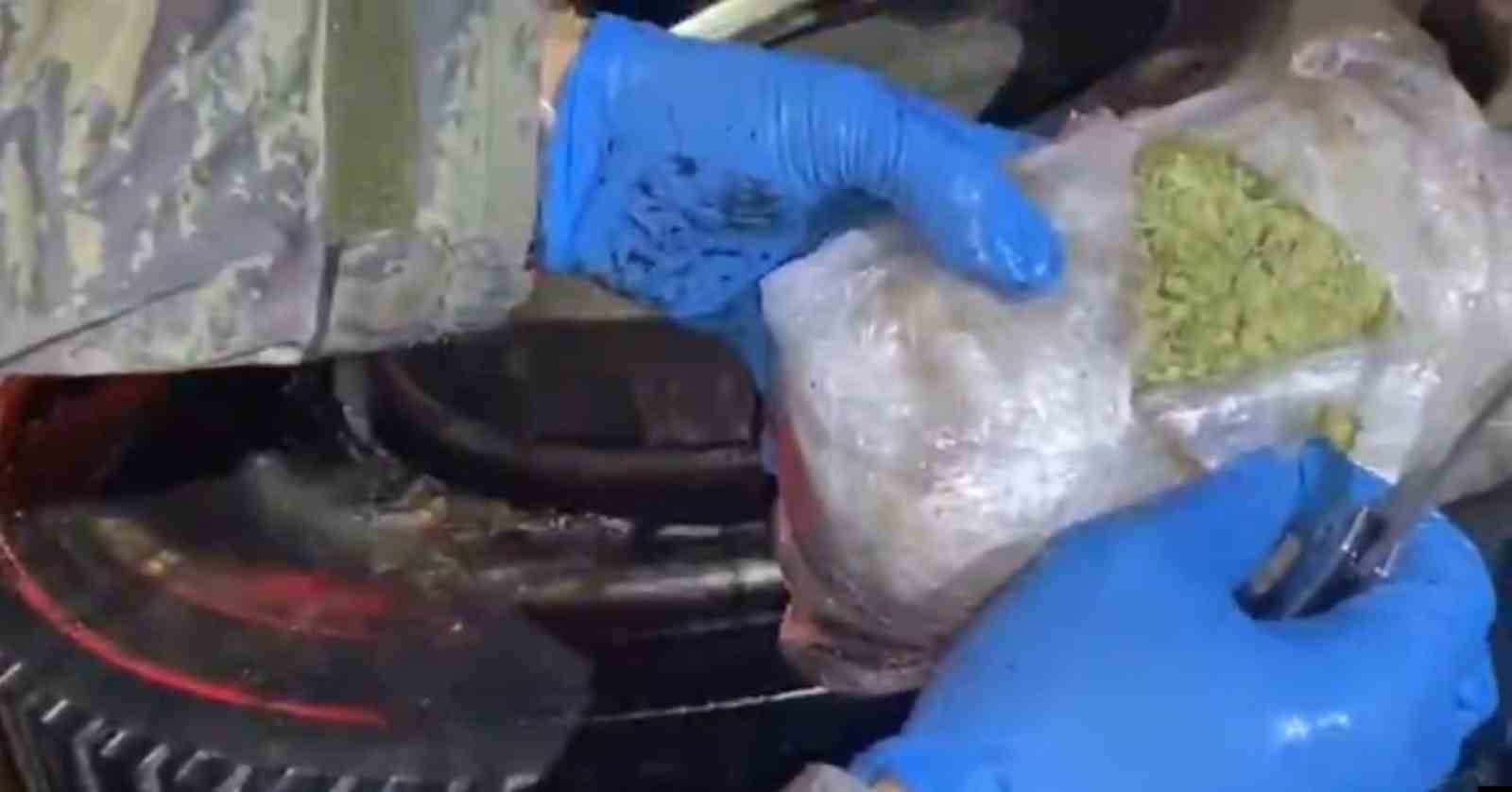 Şanlıurfa’da 17 kilo 550 gram skunk ele geçirildi
