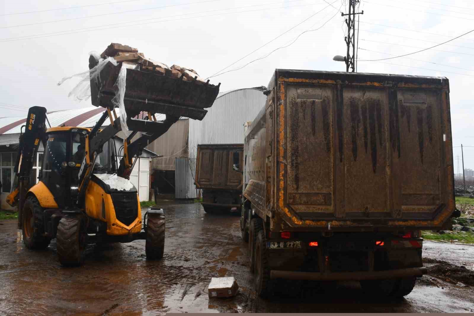 Şanlıurfa’da 50 ton bozuk tavuk ele geçirildi
