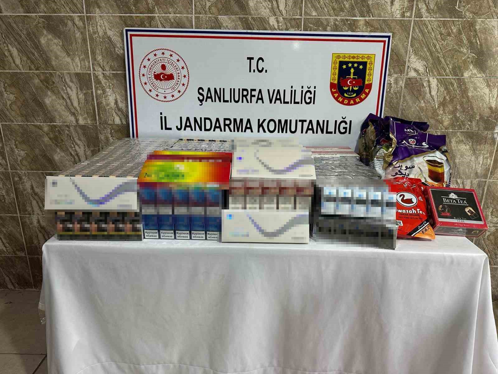 Şanlıurfa’da 9 bin 440 paket gümrük kaçağı sigara ele geçirildi
