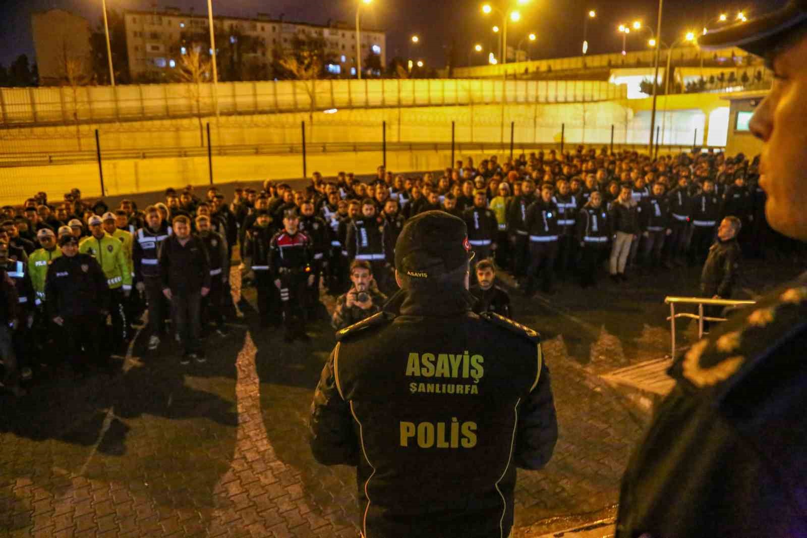 Şanlıurfa’da aranması bulunan 78 şahıs yakalandı
