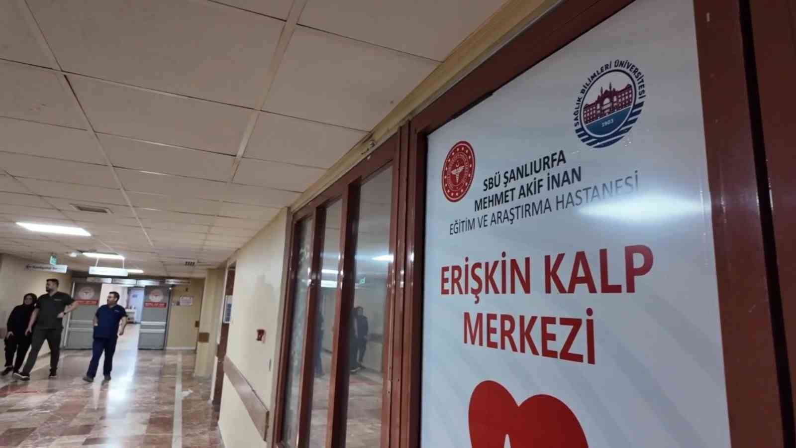 Şanlıurfa’da bir ilk: Omuzdan girilerek kalp kapakçığı değiştirildi
