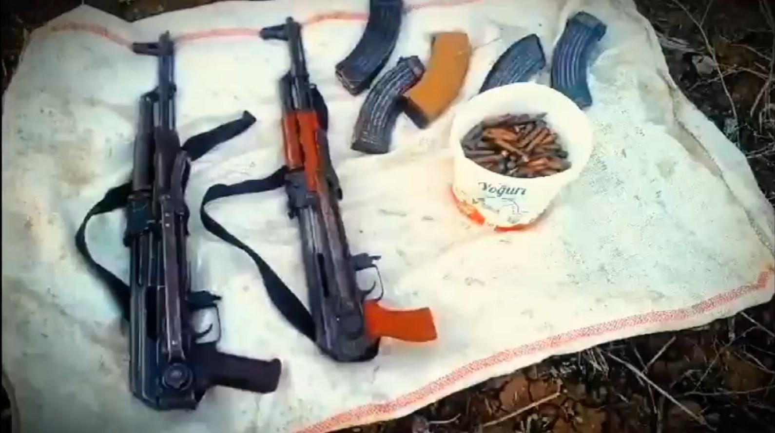 Şanlıurfa’da çok sayıda silah ve mühimmat ele geçirildi: 7 gözaltı
