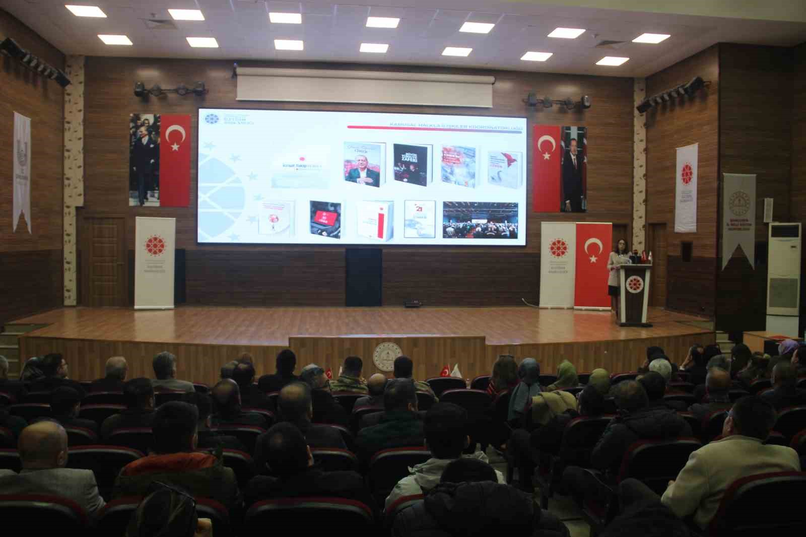 Şanlıurfa’da ’İletişimin Yeni Yüzyılı’ eğitim programı gerçekleştirildi
