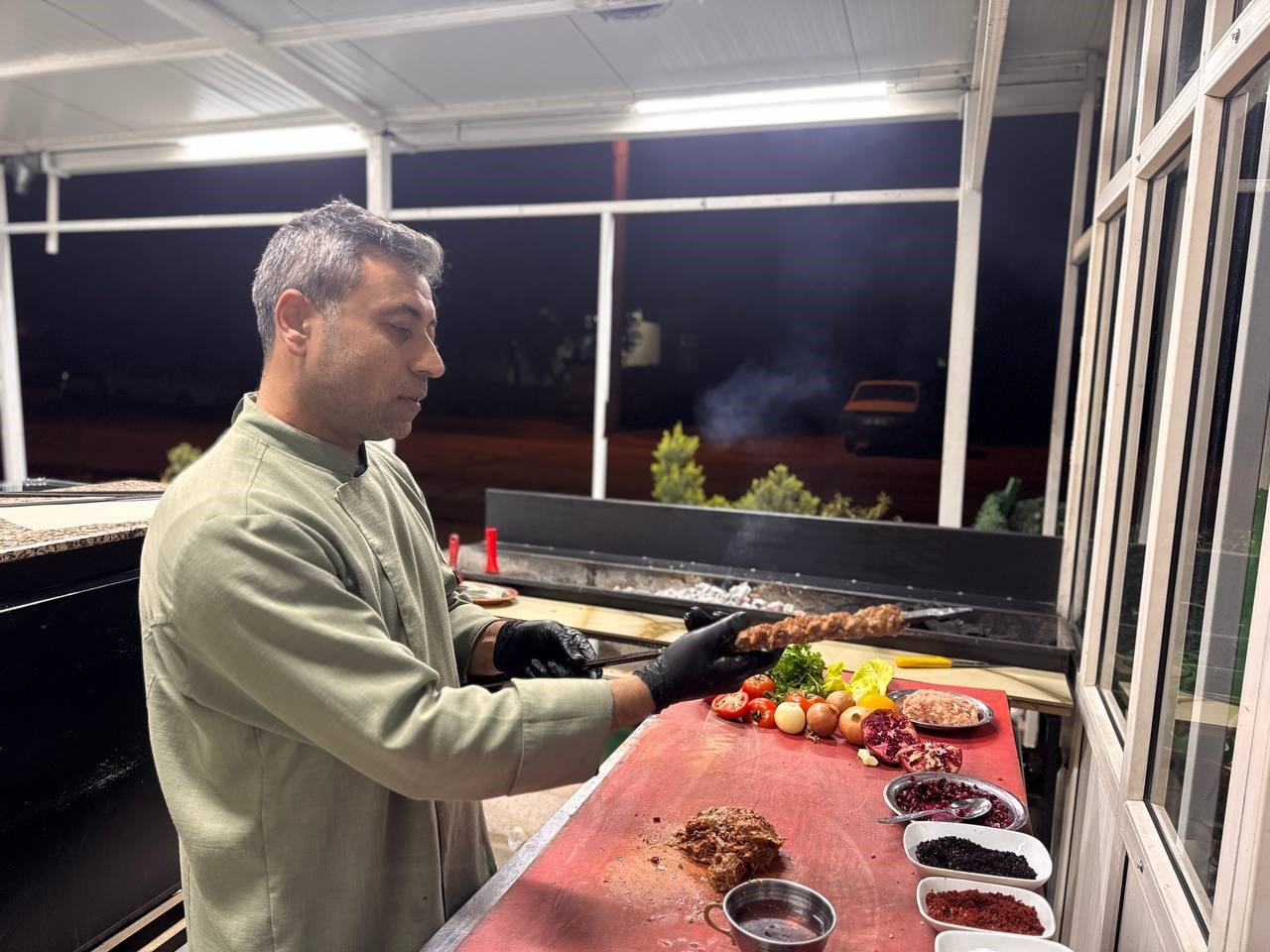 Şanlıurfa’da nardan kebap yapıldı
