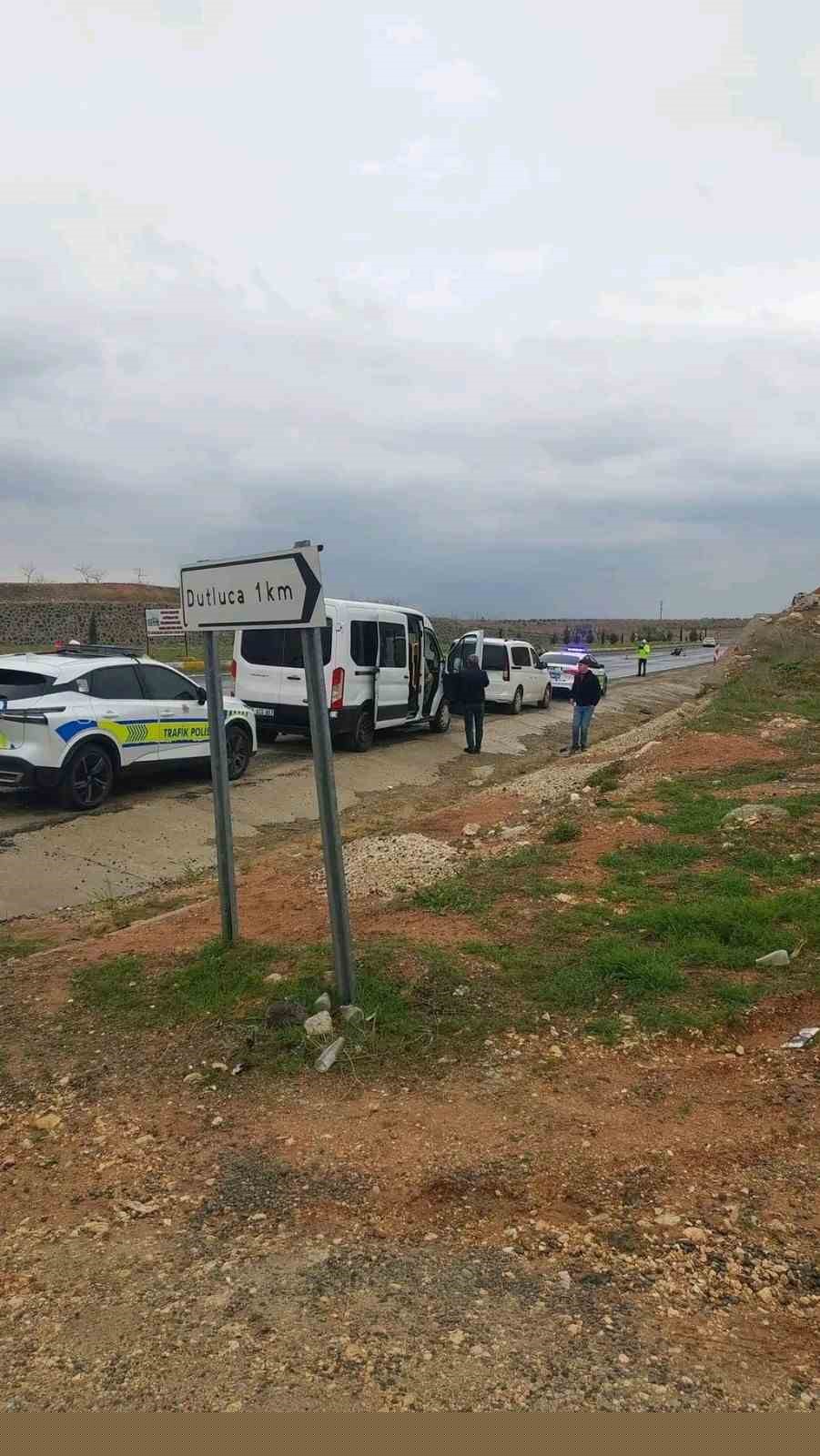 Şanlıurfa’da otomobille çarpışan motosikletin sürücüsü öldü
