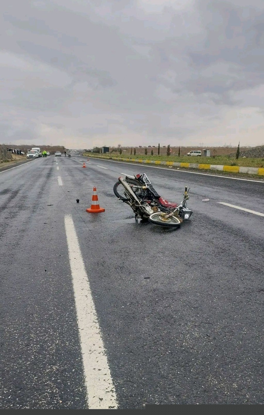 Şanlıurfa’da otomobille çarpışan motosikletin sürücüsü öldü
