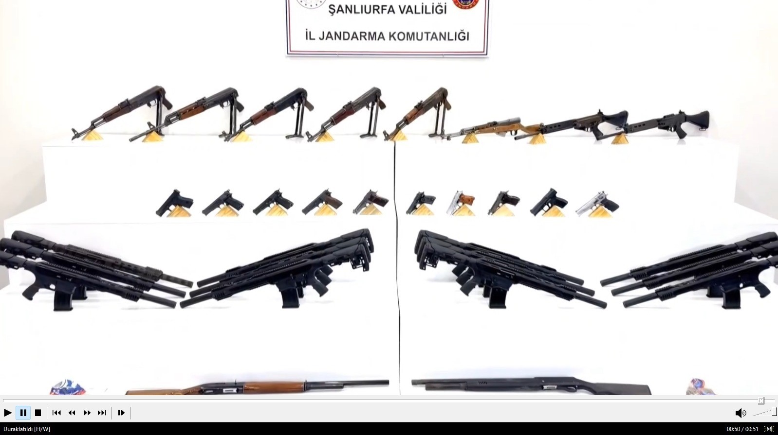 Şanlıurfa’da silah kaçakçılığı operasyonu: 8 gözaltı
