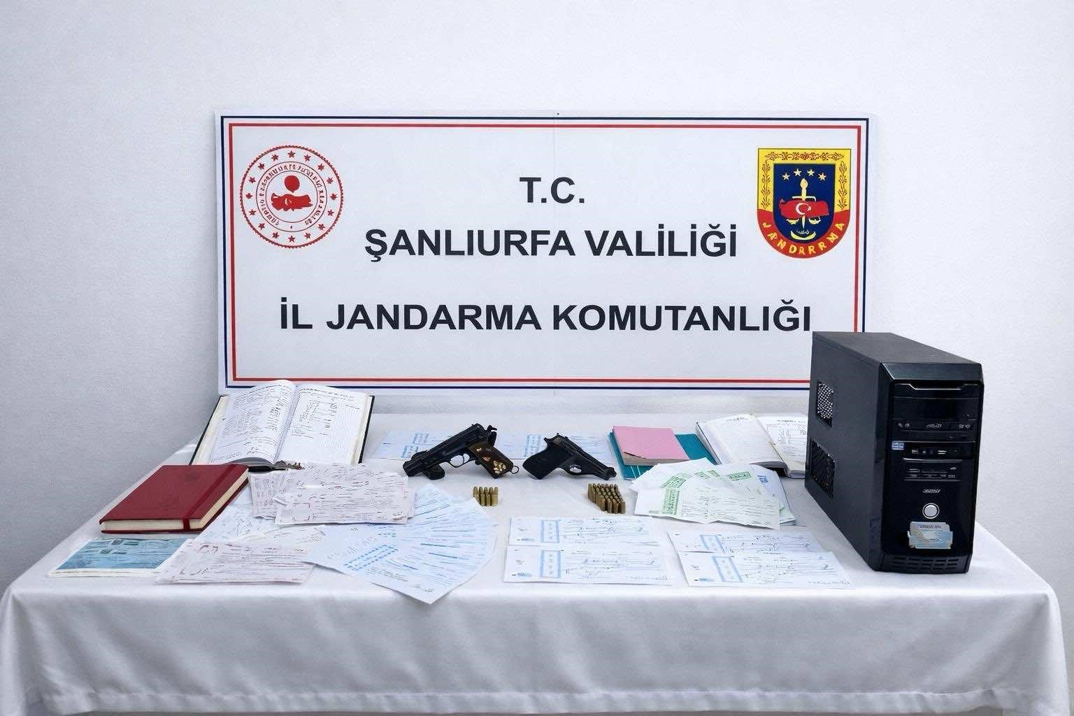 Şanlıurfa’da tefecilik operasyonu: 2 gözaltı
