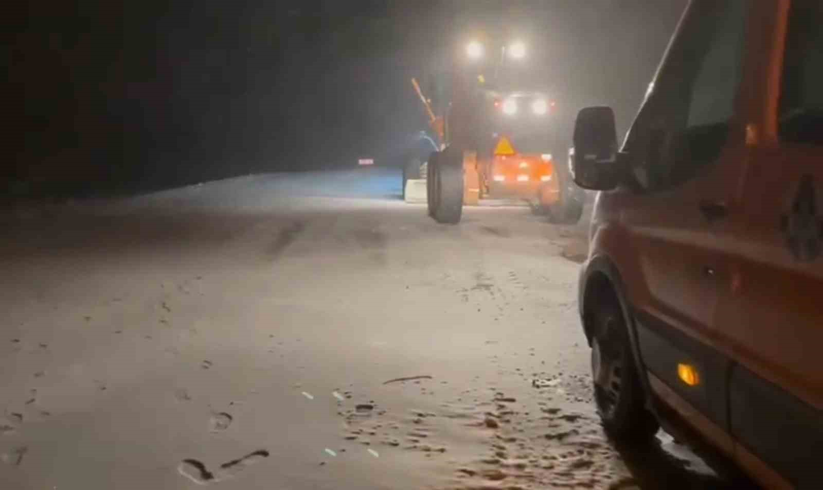 Şanlıurfa’da yoğun kar yağışı etkili oldu
