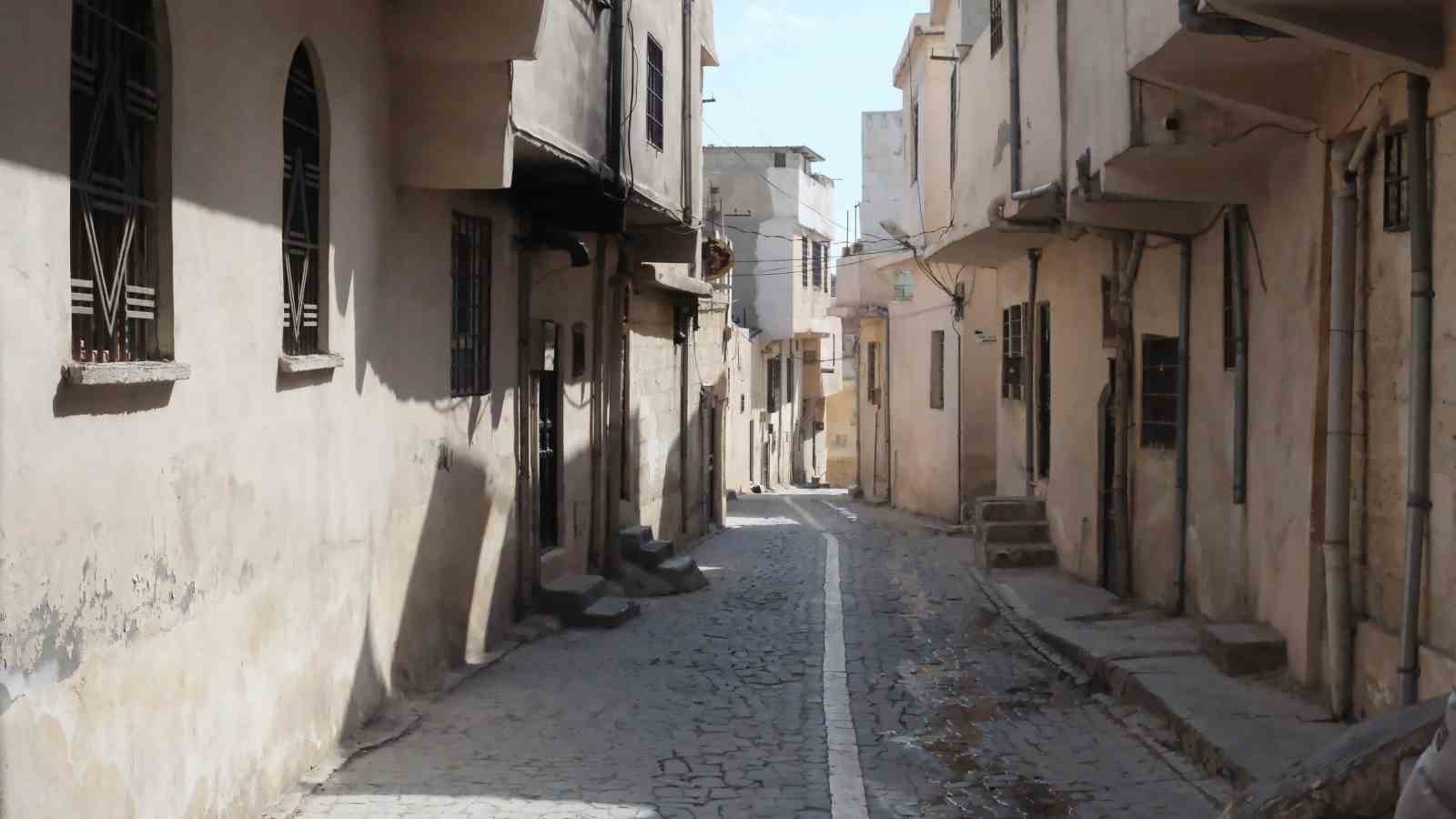 Şanlıurfa’nın tarihi sokakları aydınlatılıyor
