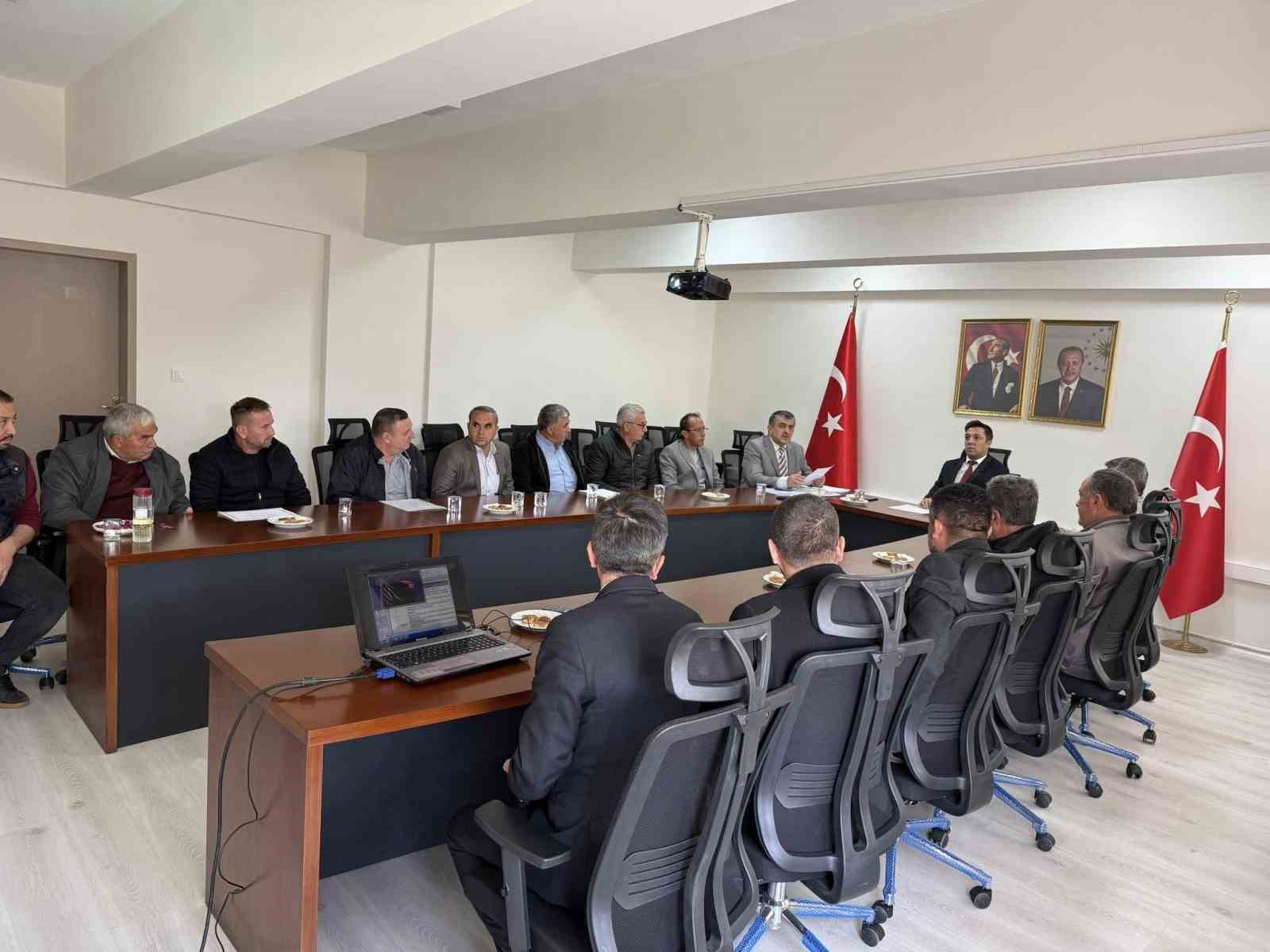 Şaphane Köylere Hizmet Götürme Birliği Meclisi toplandı
