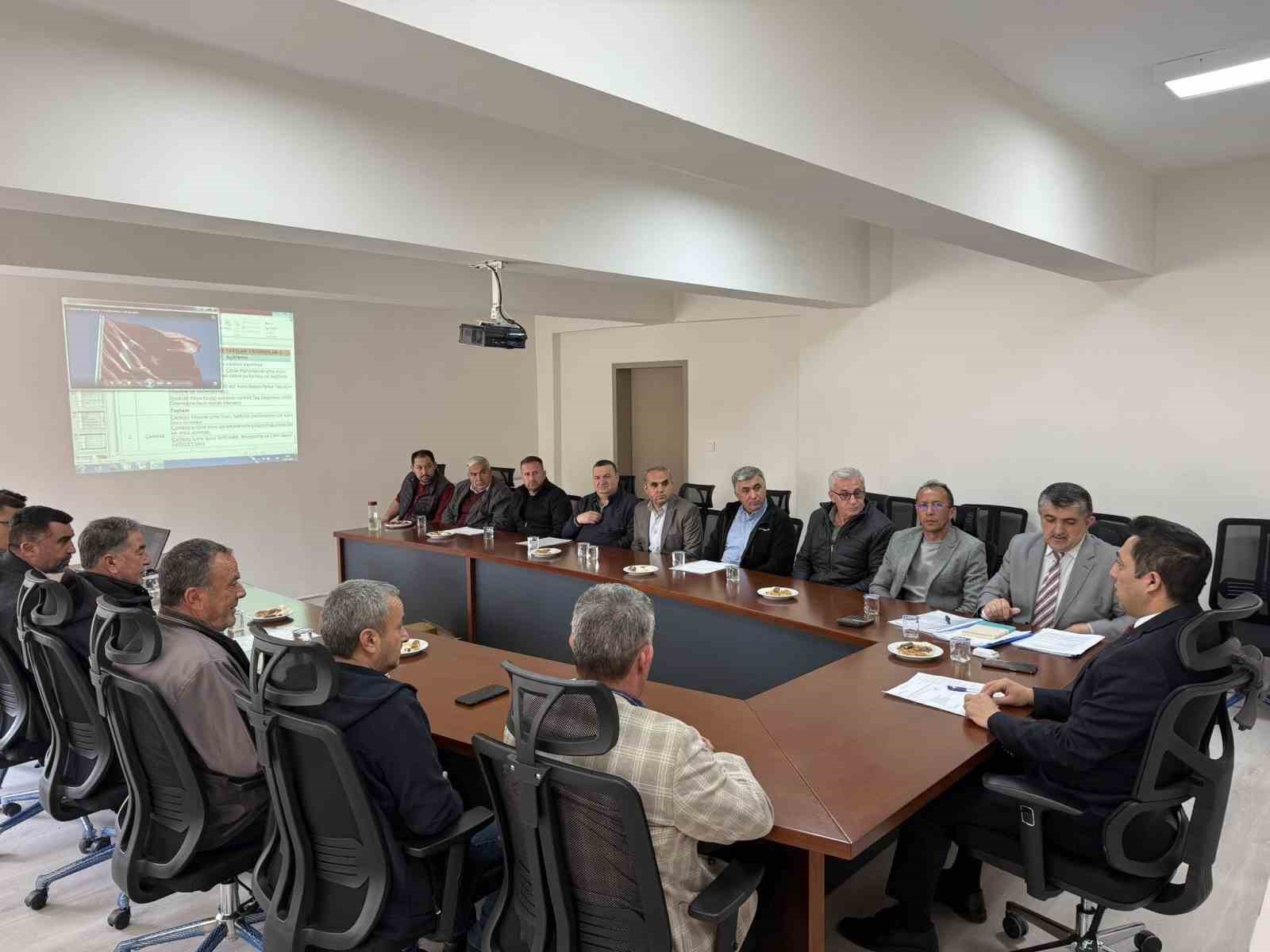 Şaphane Köylere Hizmet Götürme Birliği Meclisi toplandı
