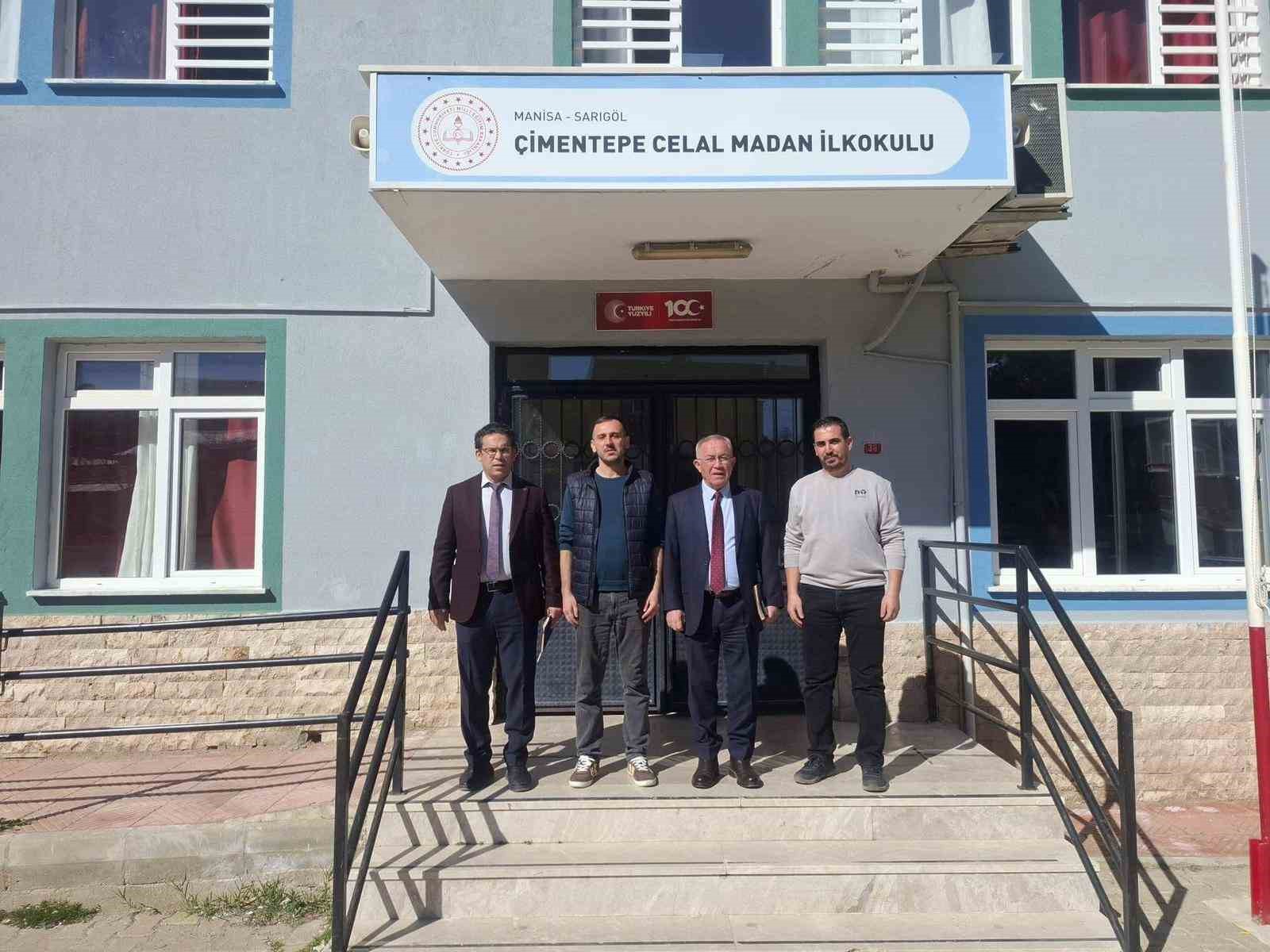 Sarıgöl’de okullara yakın takip
