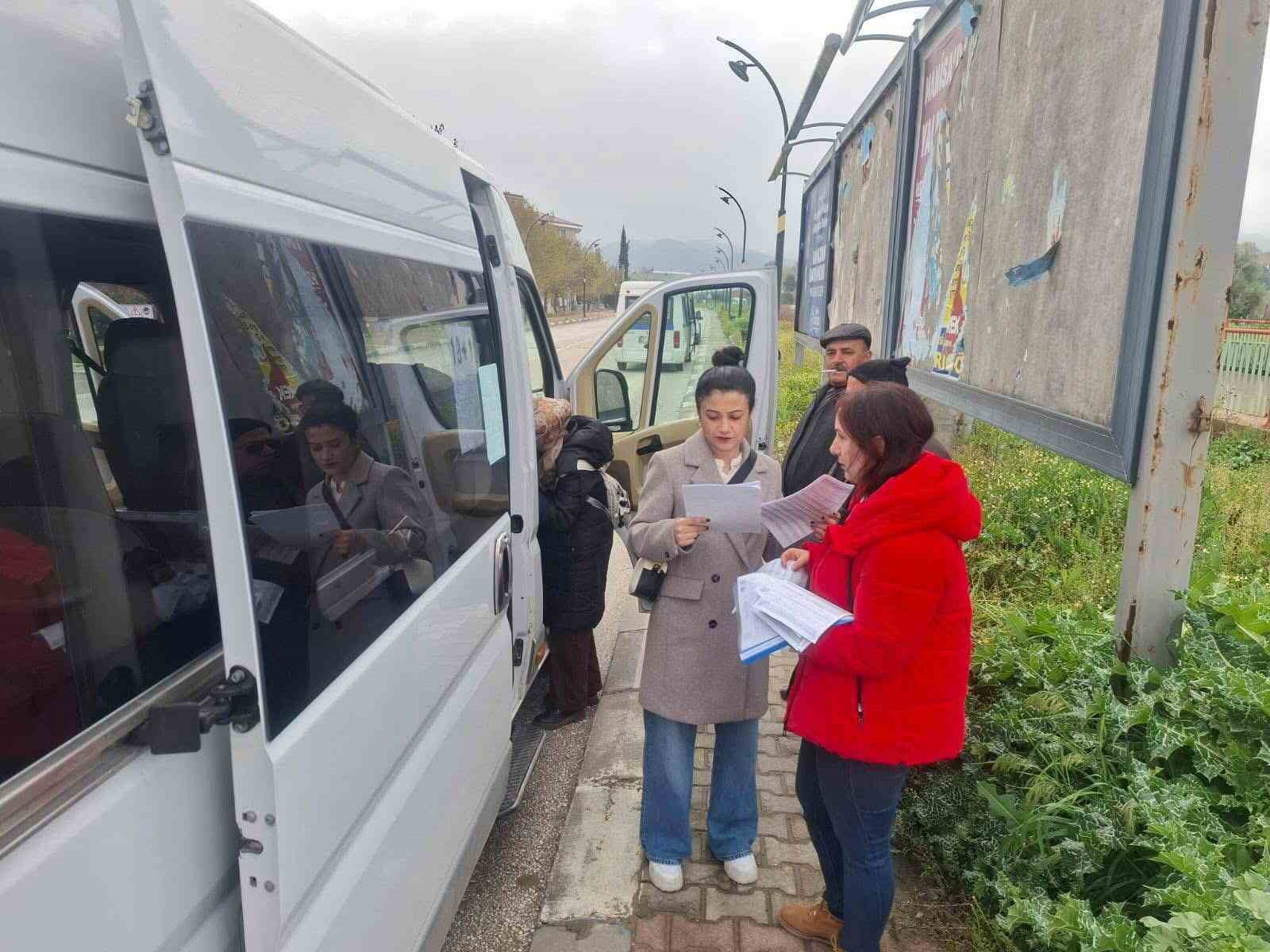 Sarıgöl’de servislere kapsamlı denetim
