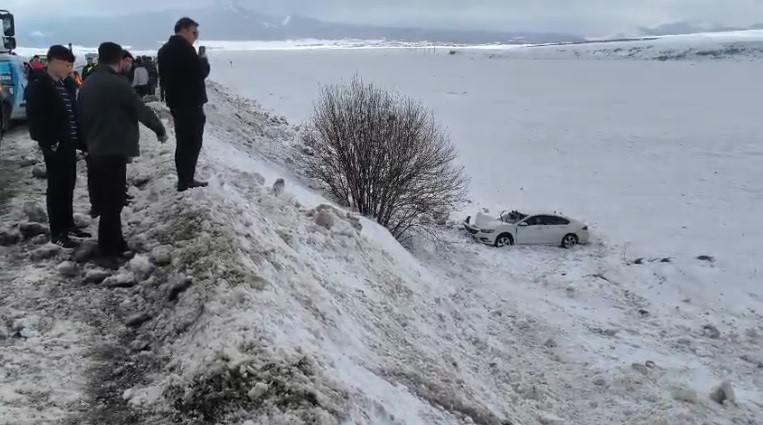 Sarıkamış’ta trafik kazası: 1 yaralı
