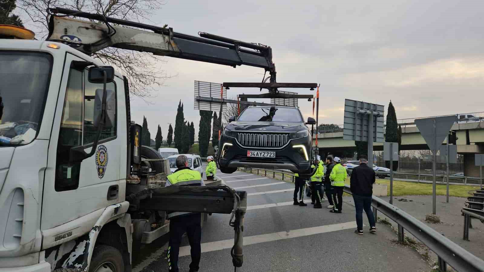 Sarıyer’de dron destekli "kaynak" denetimi: 10 sürücüye toplamda 93 bin lira ceza kesildi
