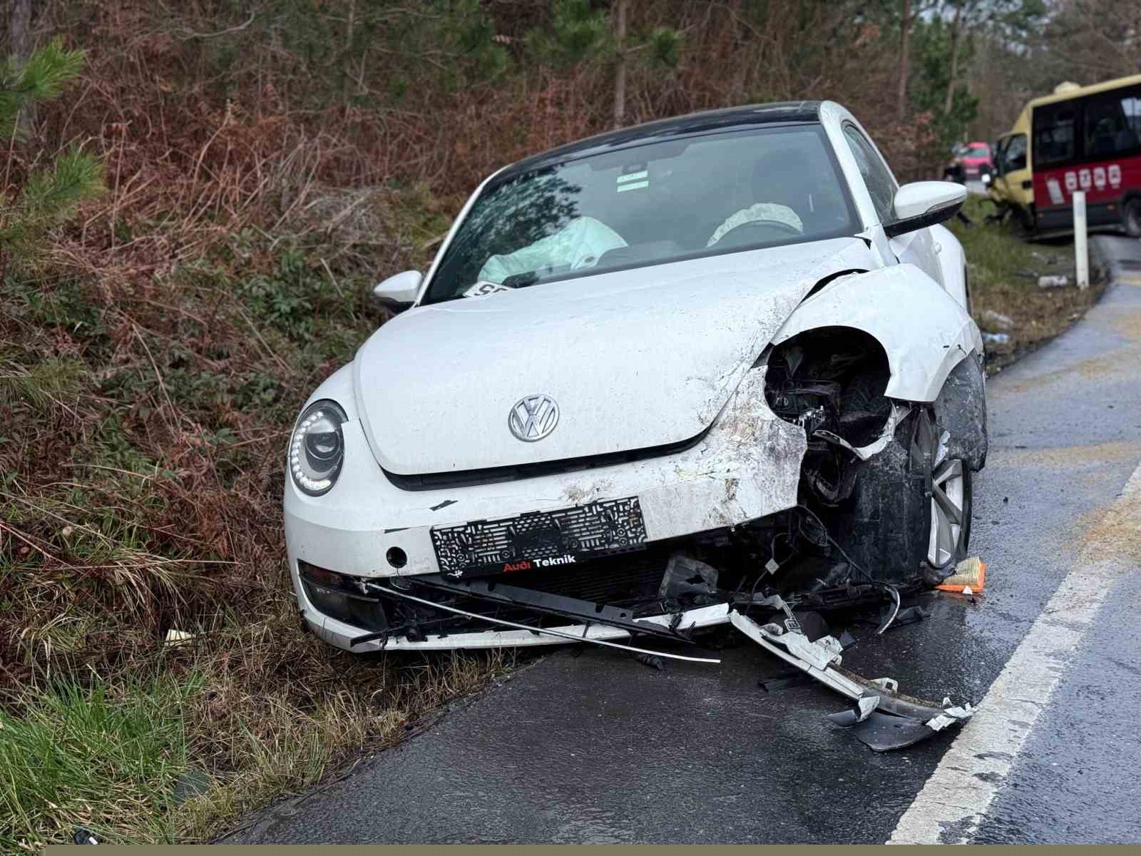 Sarıyer’de hatalı sollama zincirleme kazaya neden oldu: 1 ölü, 4 yaralı
