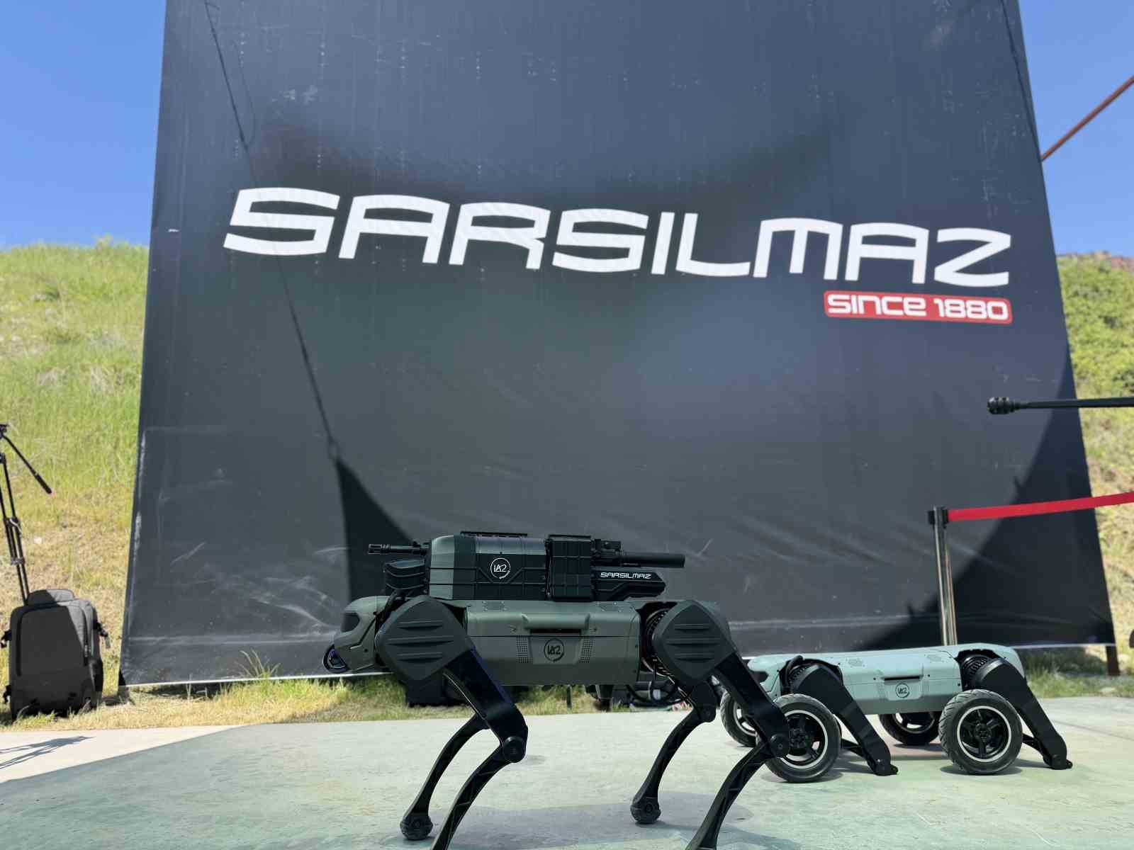 Sarsılmaz, yeni nesil savunma sistemleri "Dron Killer" ve "SARBOT"u tanıttı
