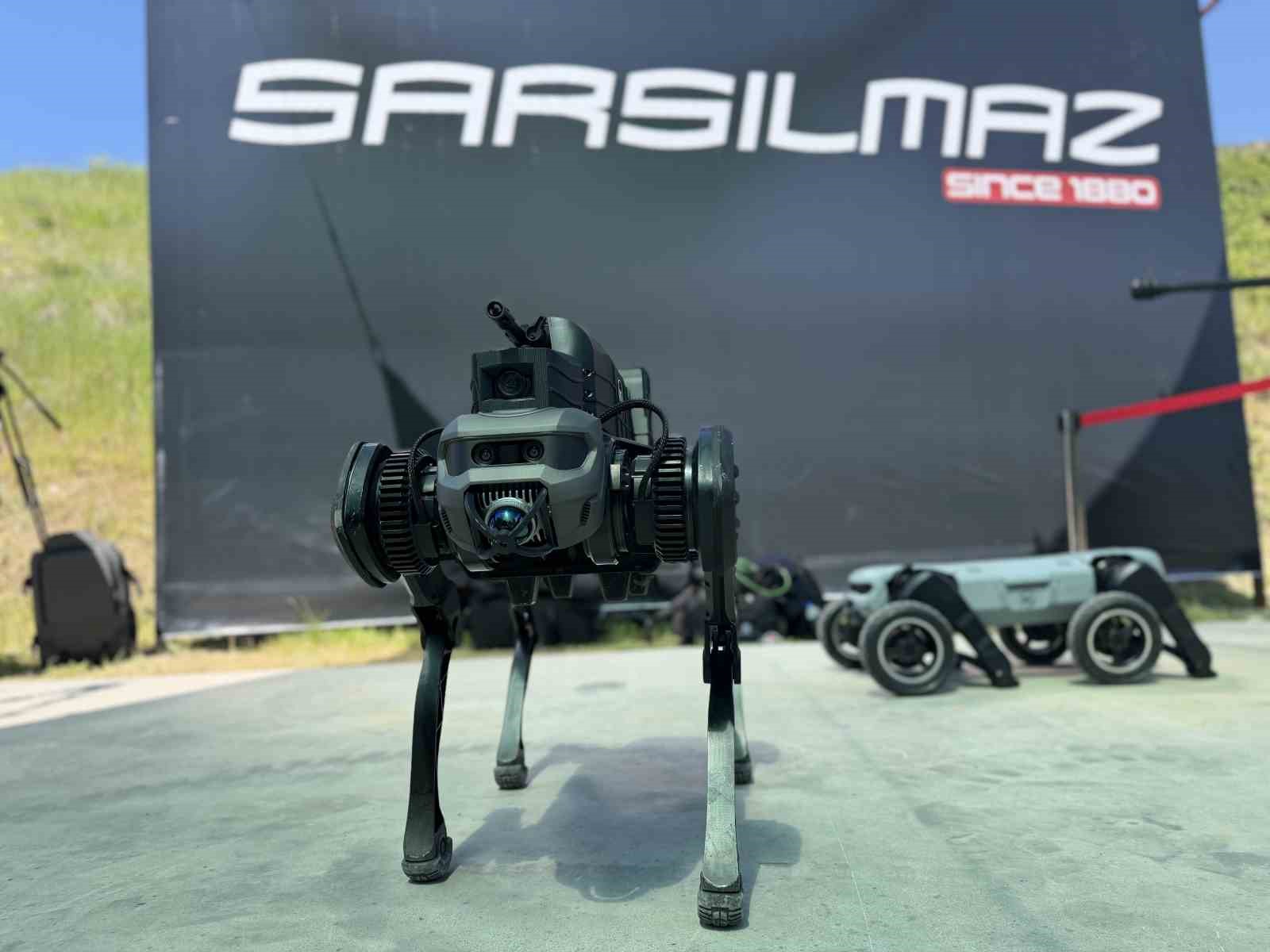 Sarsılmaz, yeni nesil savunma sistemleri "Dron Killer" ve "SARBOT"u tanıttı
