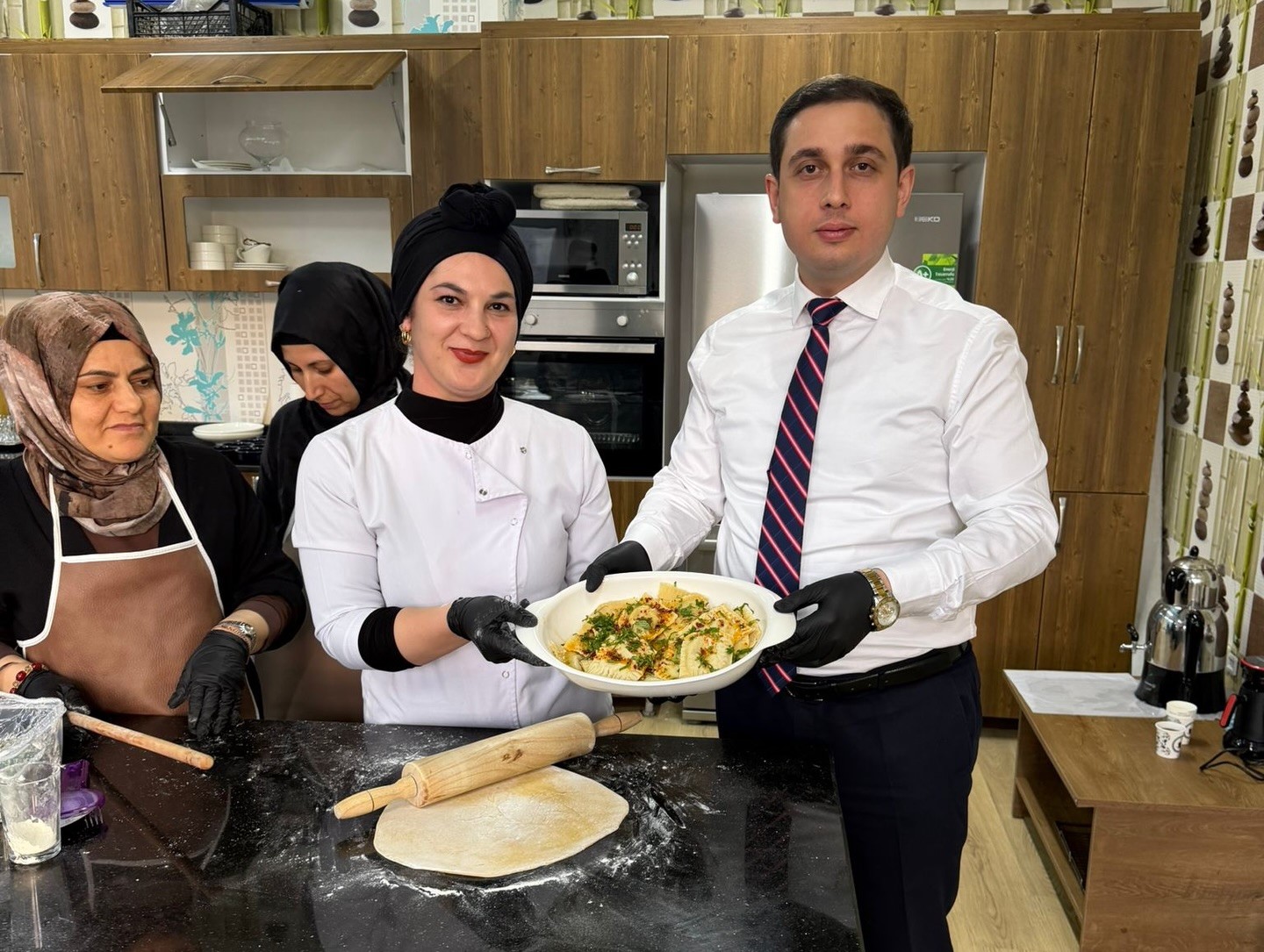 Sason’da gençlere meslek kapısı: Aşçı yardımcılığı kursuna yoğun ilgi
