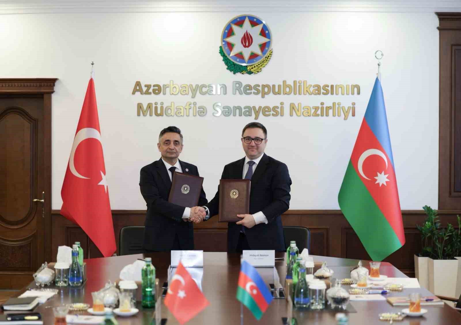 Savunma Sanayii Başkanlığı ile Azerbaycan Savunma Sanayisi Başkanlığı arasında işbirliği sözleşmesi imzalandı
