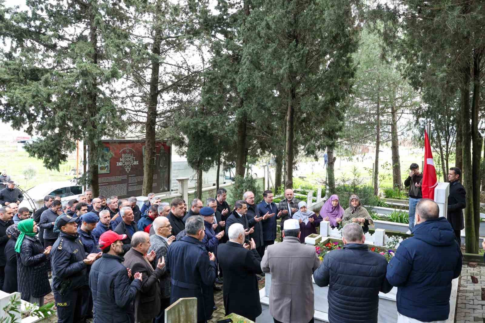 Seddülbahir kahramanı ölümünün 62. yıldönümünde anıldı
