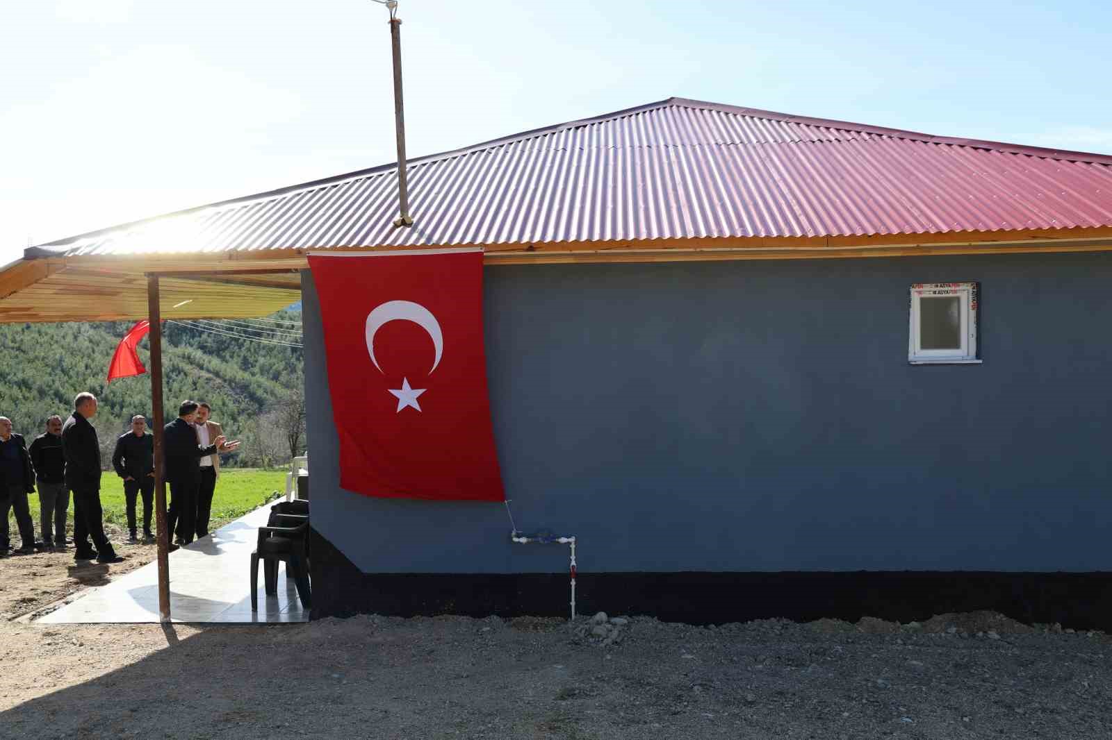 Şehidin emanetine devletin sıcak eli değdi
