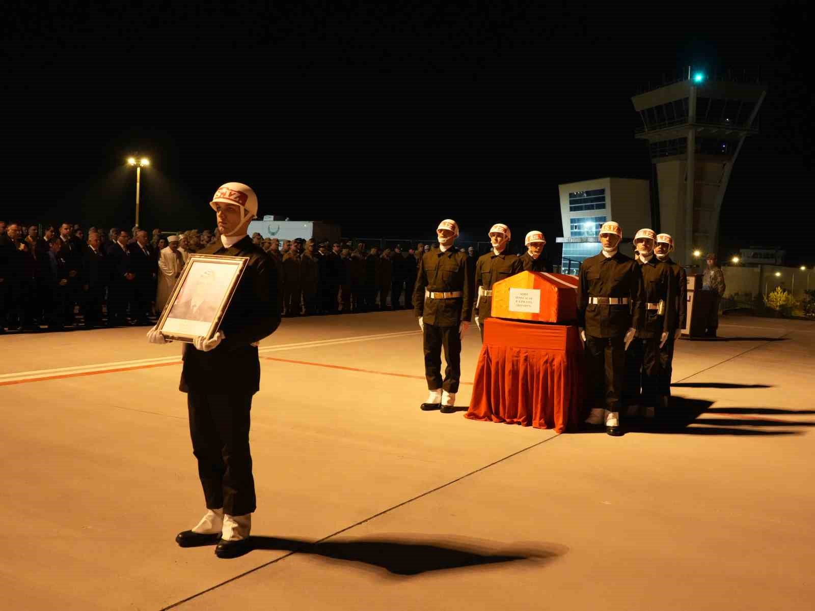 Şehit Açay’ın naaşı memleketine uğurlandı
