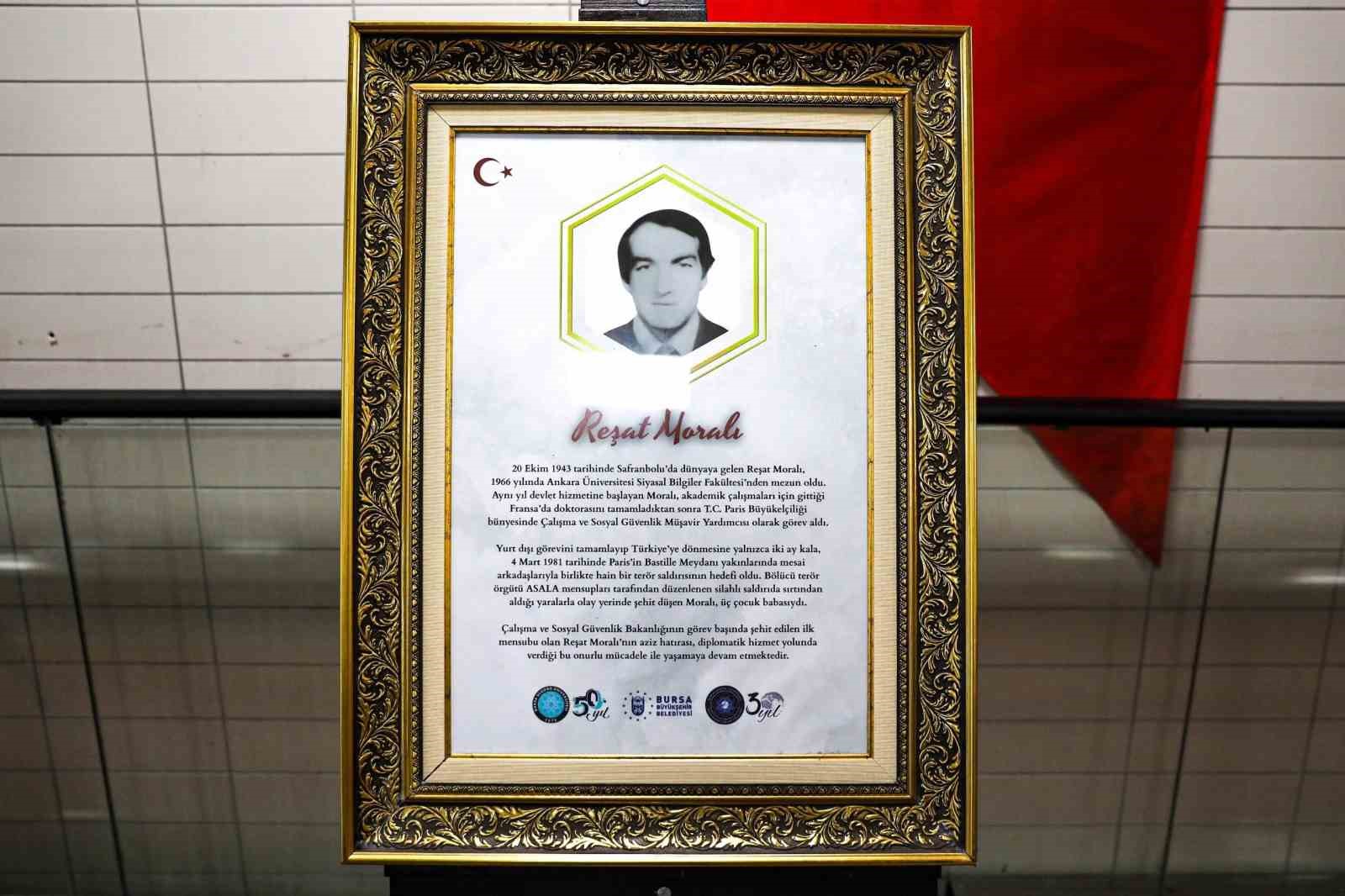 Şehit diplomatların hatırası Bursa’da yaşatılıyor
