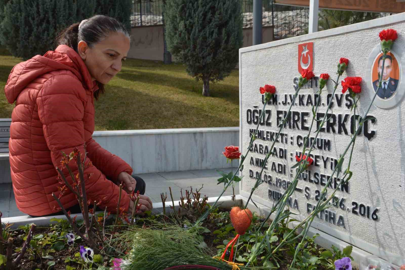 Şehit eşinden duygulandıran sözler: "Burası benim damsız evim"
