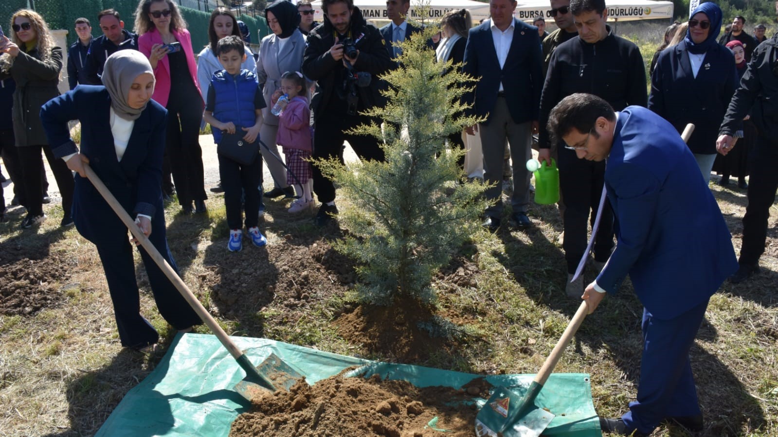 Şehit infaz ve koruma memuru Cengiz Yiğit anısına hatıra ormanı oluşturuldu
