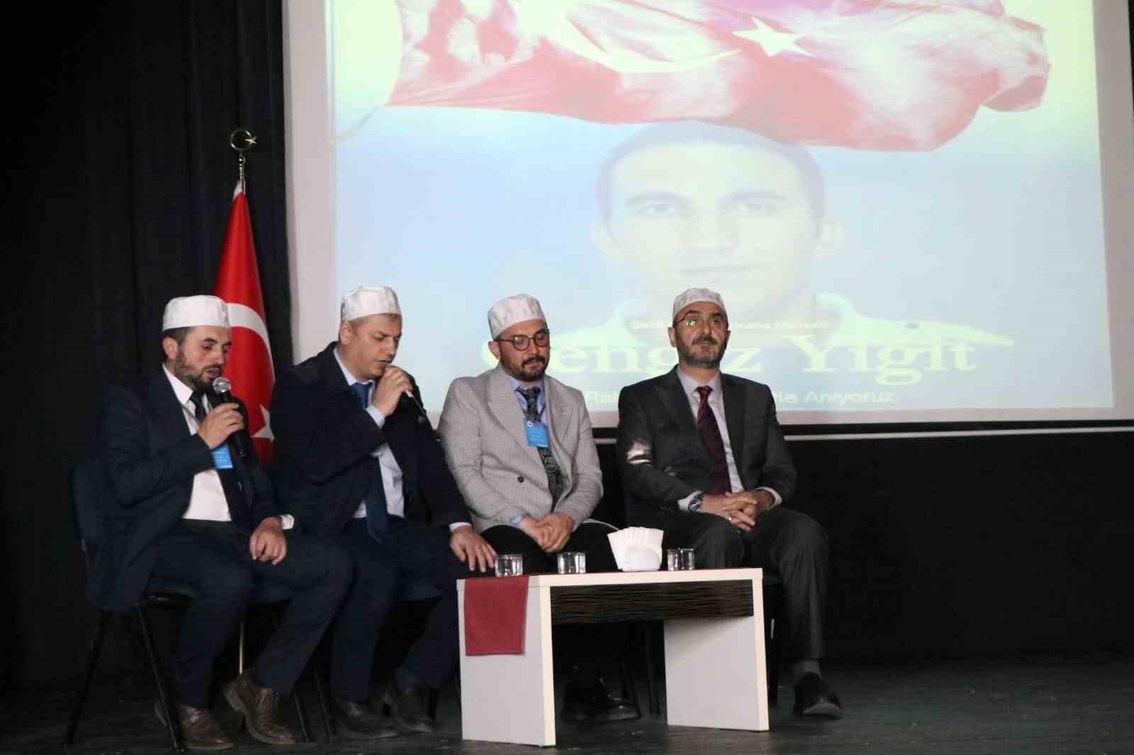 Şehit infaz ve koruma memuru Cengiz Yiğit anısına hatıra ormanı oluşturuldu
