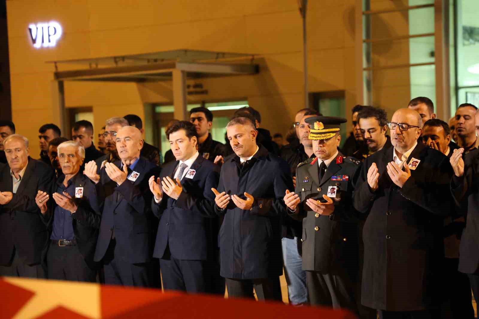 Şehit polis memuru Seçkin Yalçın, memleketi Elazığ’da törenle karşılandı
